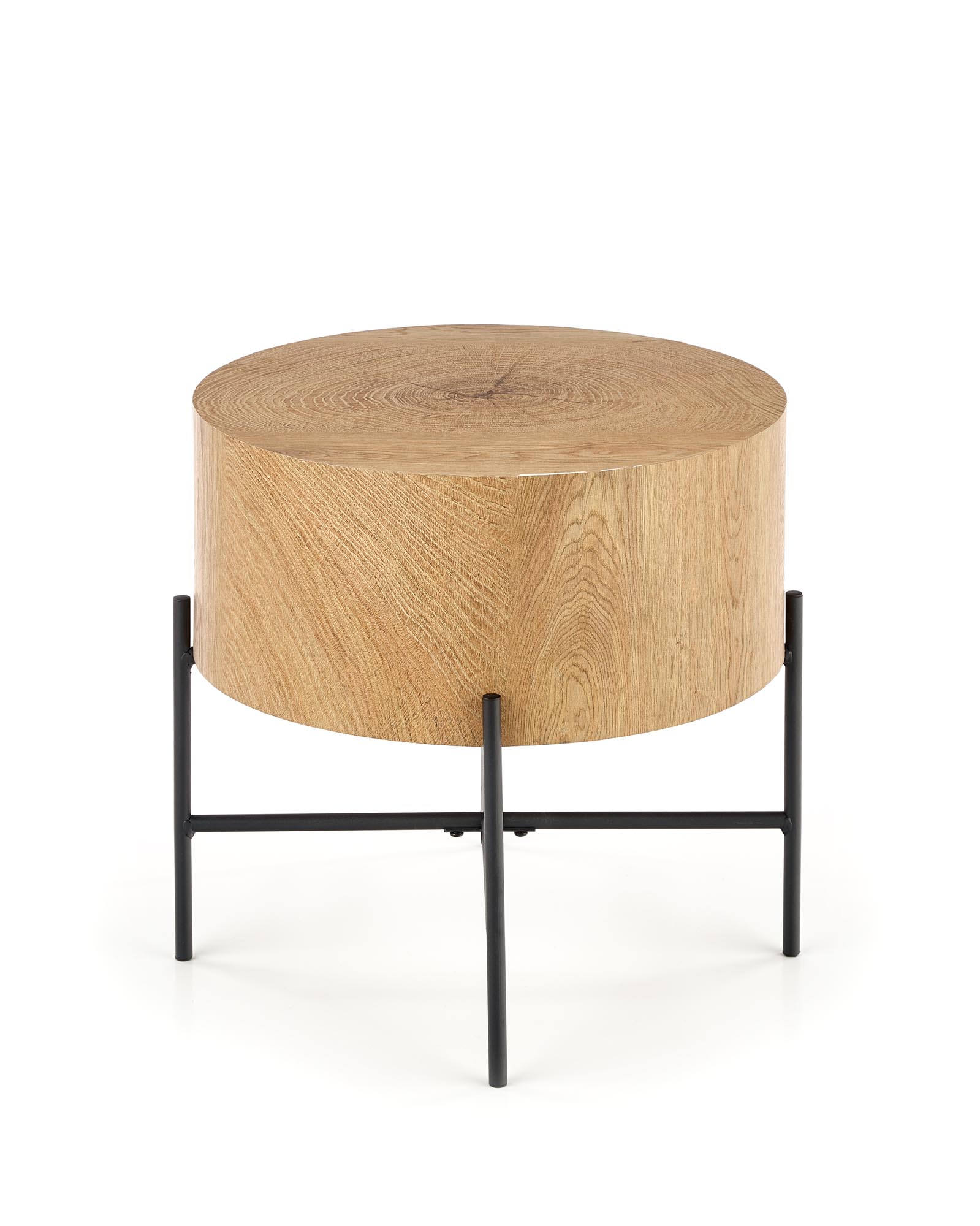 BROOKLYN-S c. table natural oak / black - slika 10