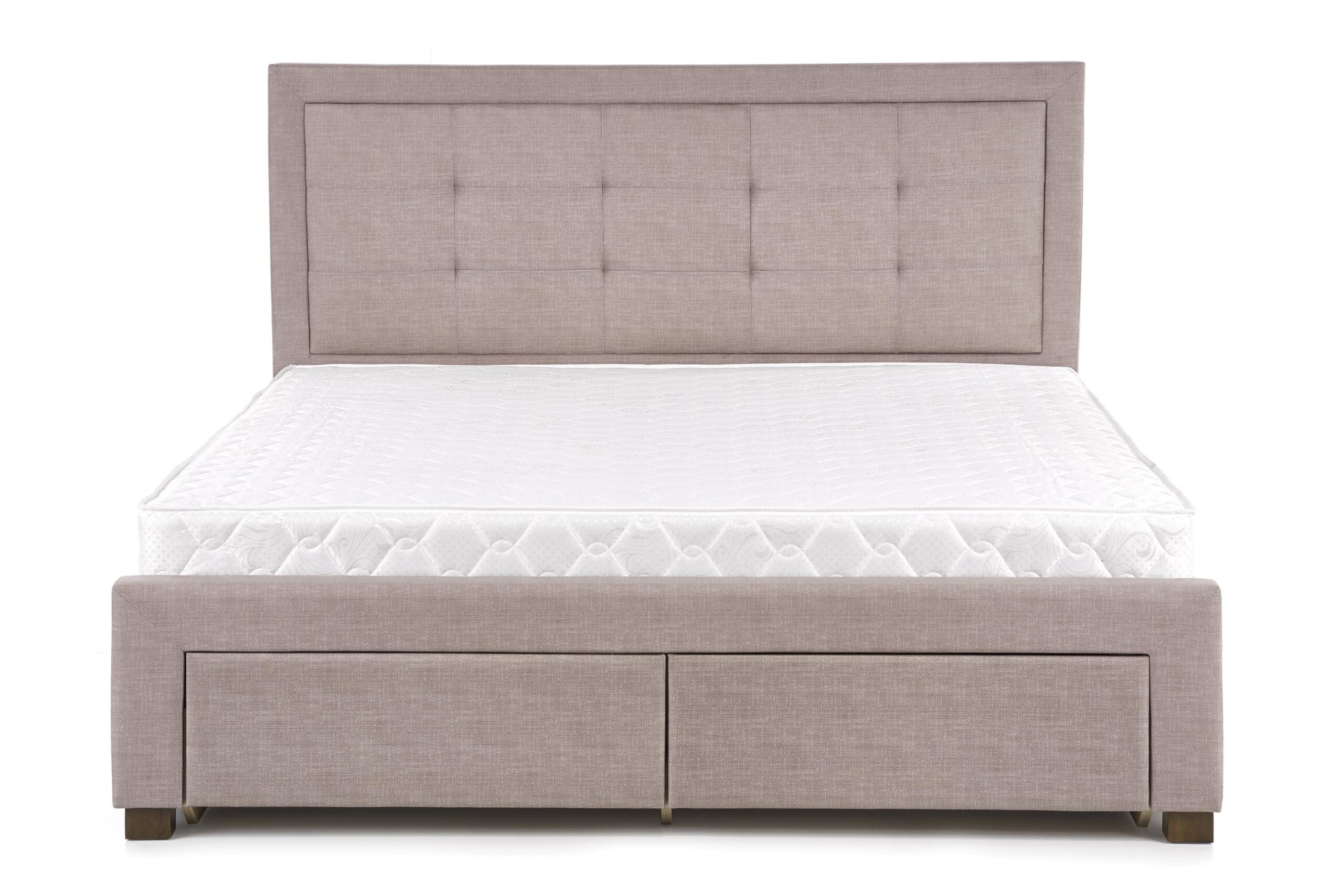 Evora posteljni okvir s predali 160x200cm - siva - slika 3