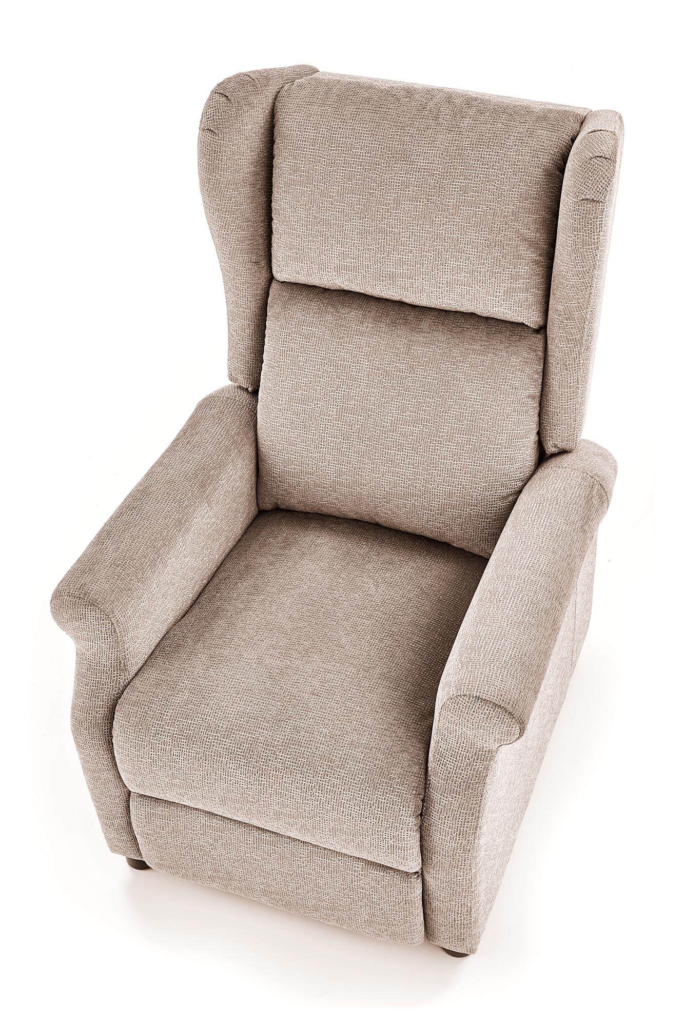 AGUSTIN M recliner with massage function, color: beige - slika 10