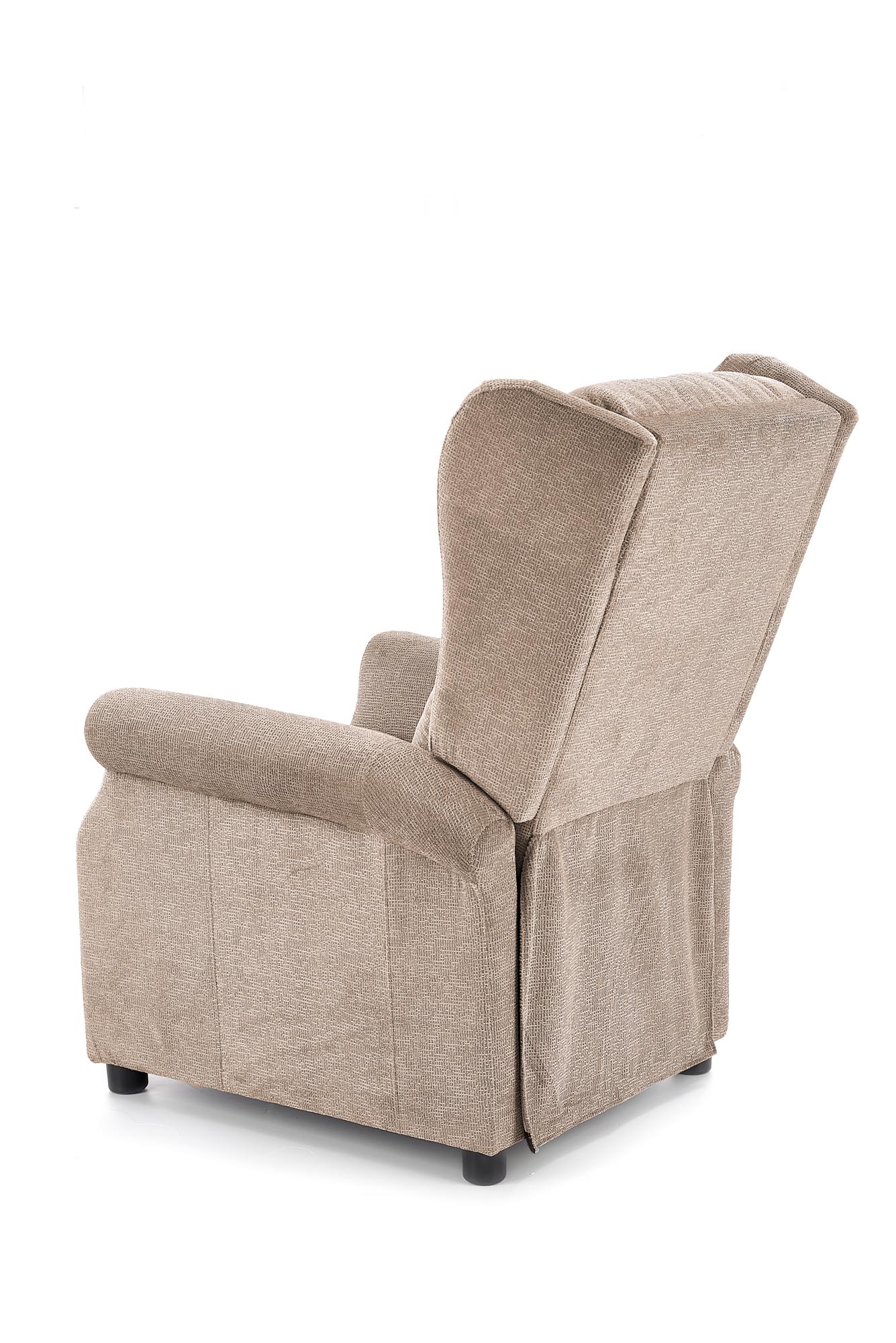 AGUSTIN M recliner with massage function, color: beige - slika 5