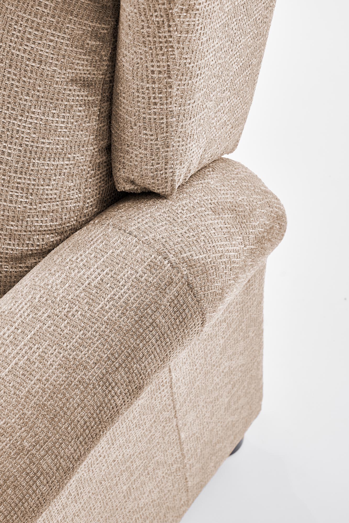 AGUSTIN M recliner with massage function, color: beige - slika 7