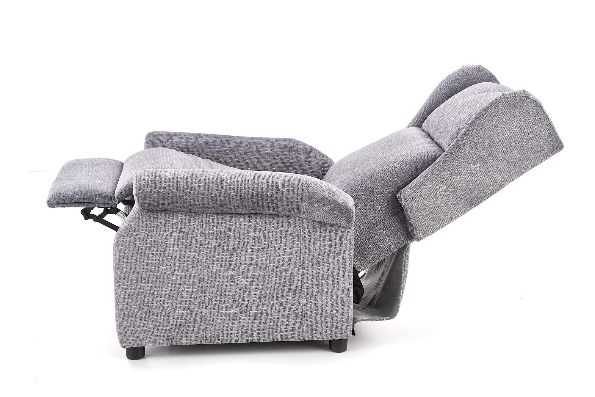 AGUSTIN M recliner with massage function, color: grey - slika 4