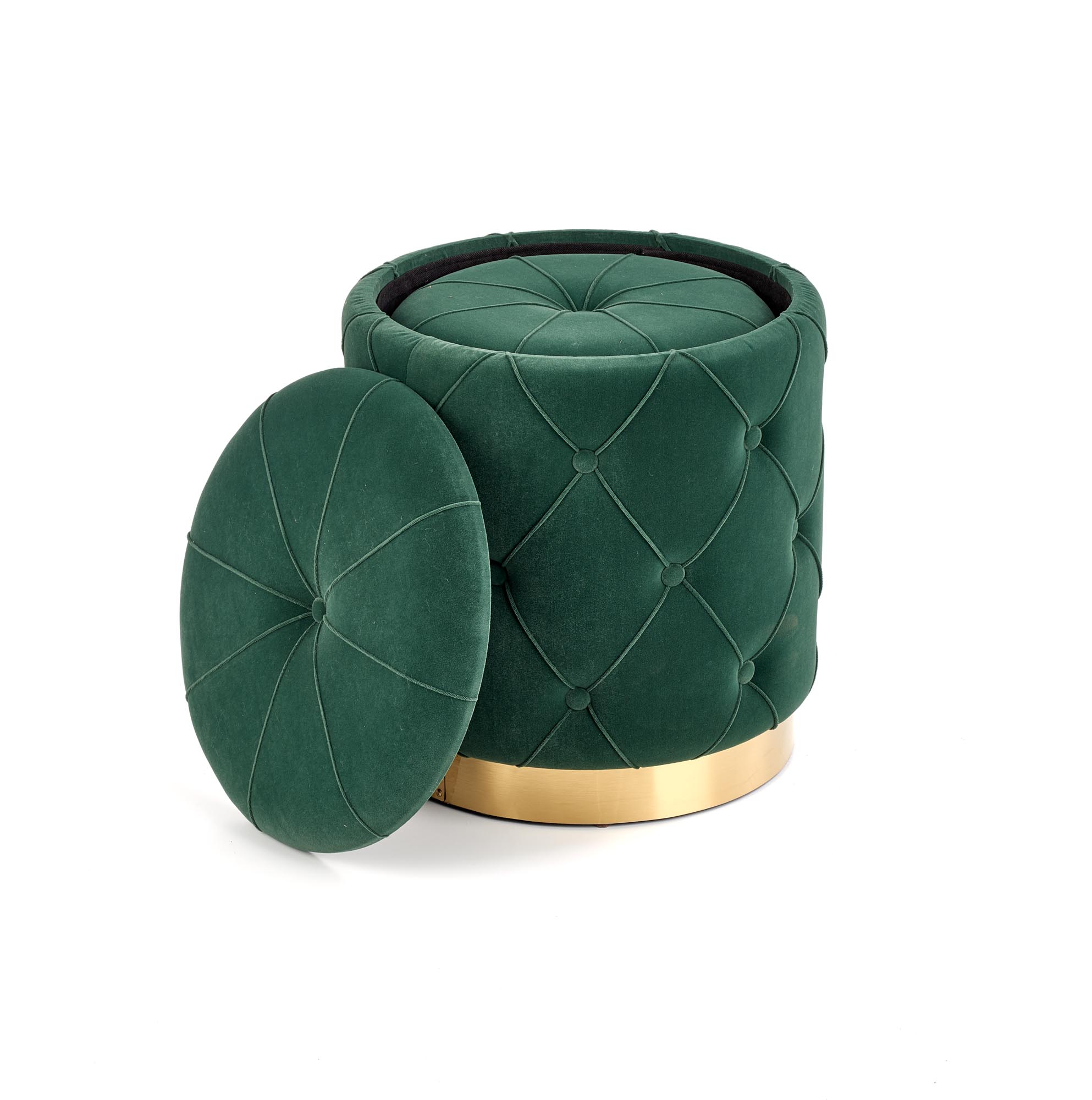 POLLY set of two stools, color: dark green - slika 6