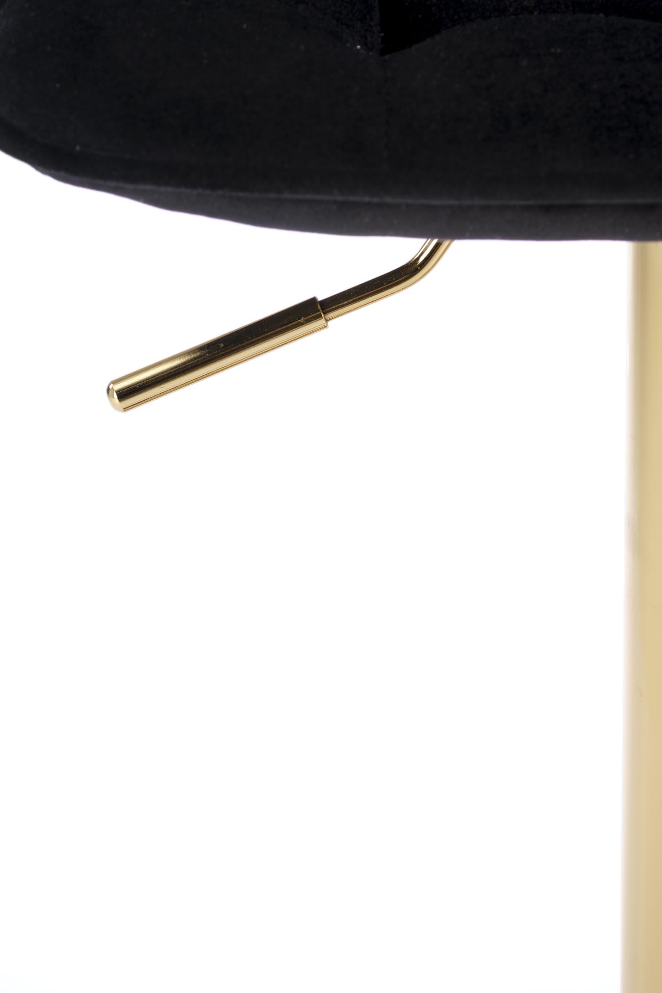H120 bar stool, gold / black - slika 11