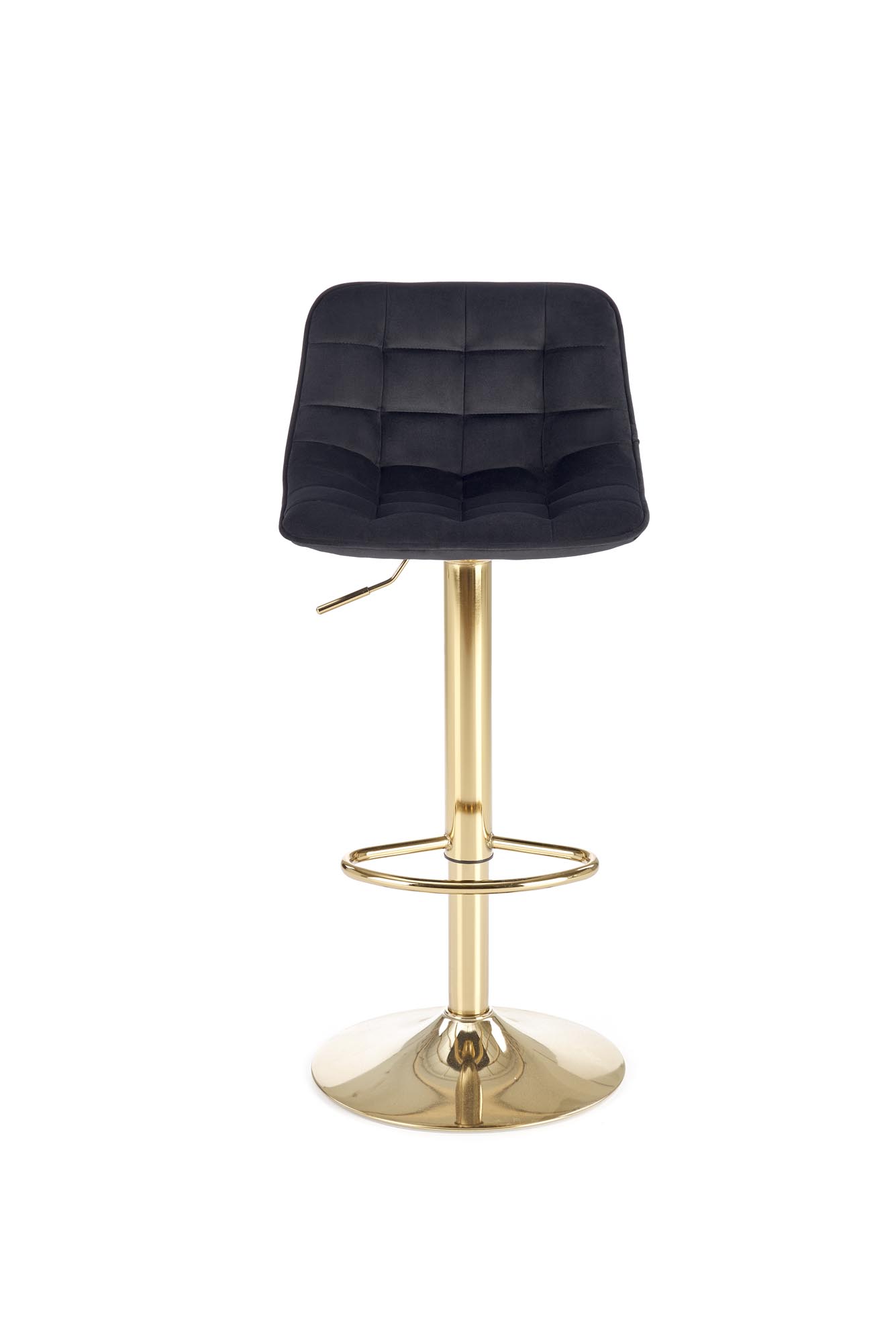 H120 bar stool, gold / black - slika 8