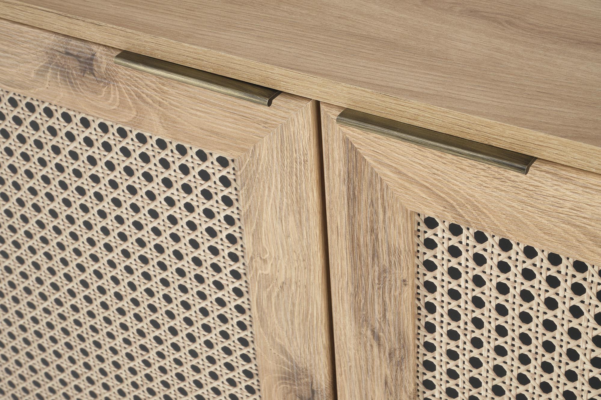 BORNEO KM-2 chest, artisan oak / black - slika 10