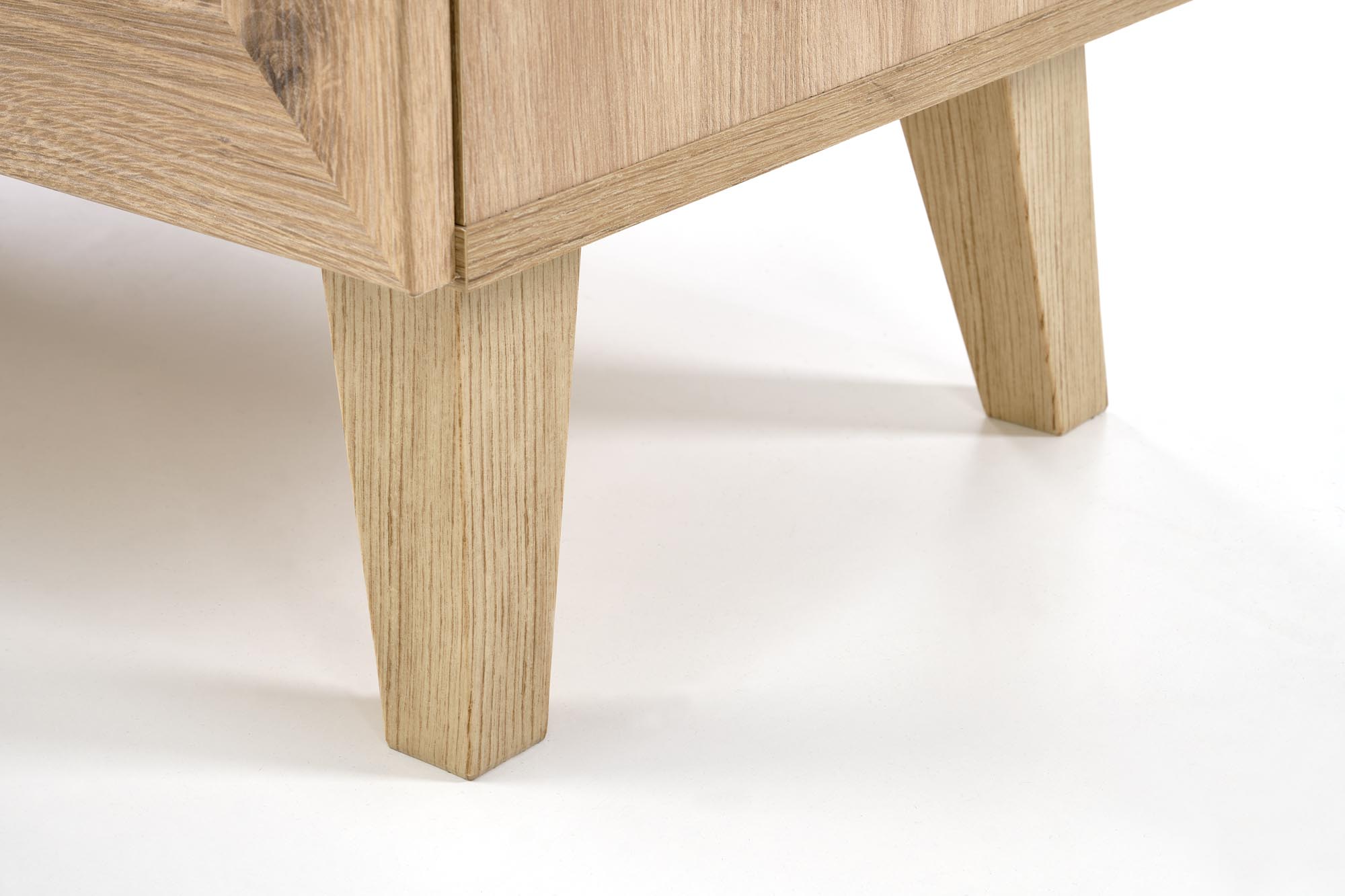 BORNEO KM-2 chest, artisan oak / black - slika 7