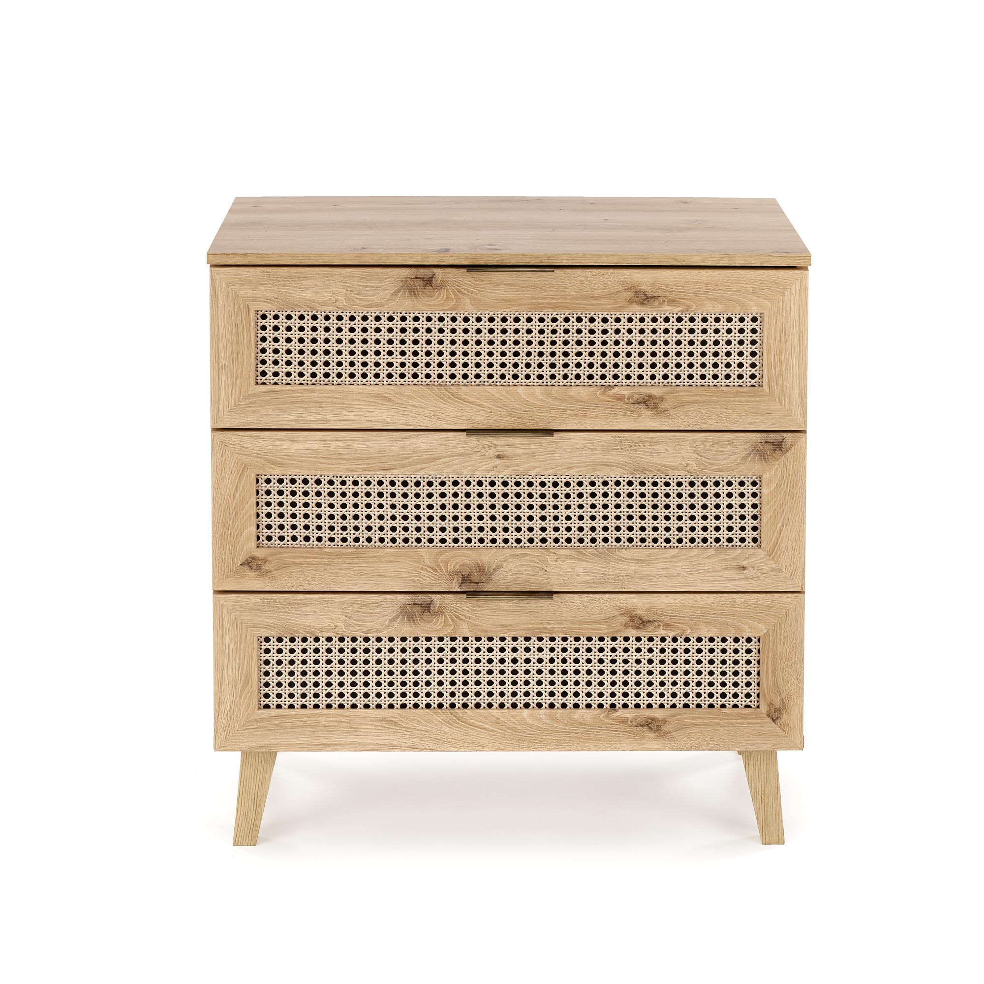 BORNEO KM-2 chest, artisan oak / black - slika 8