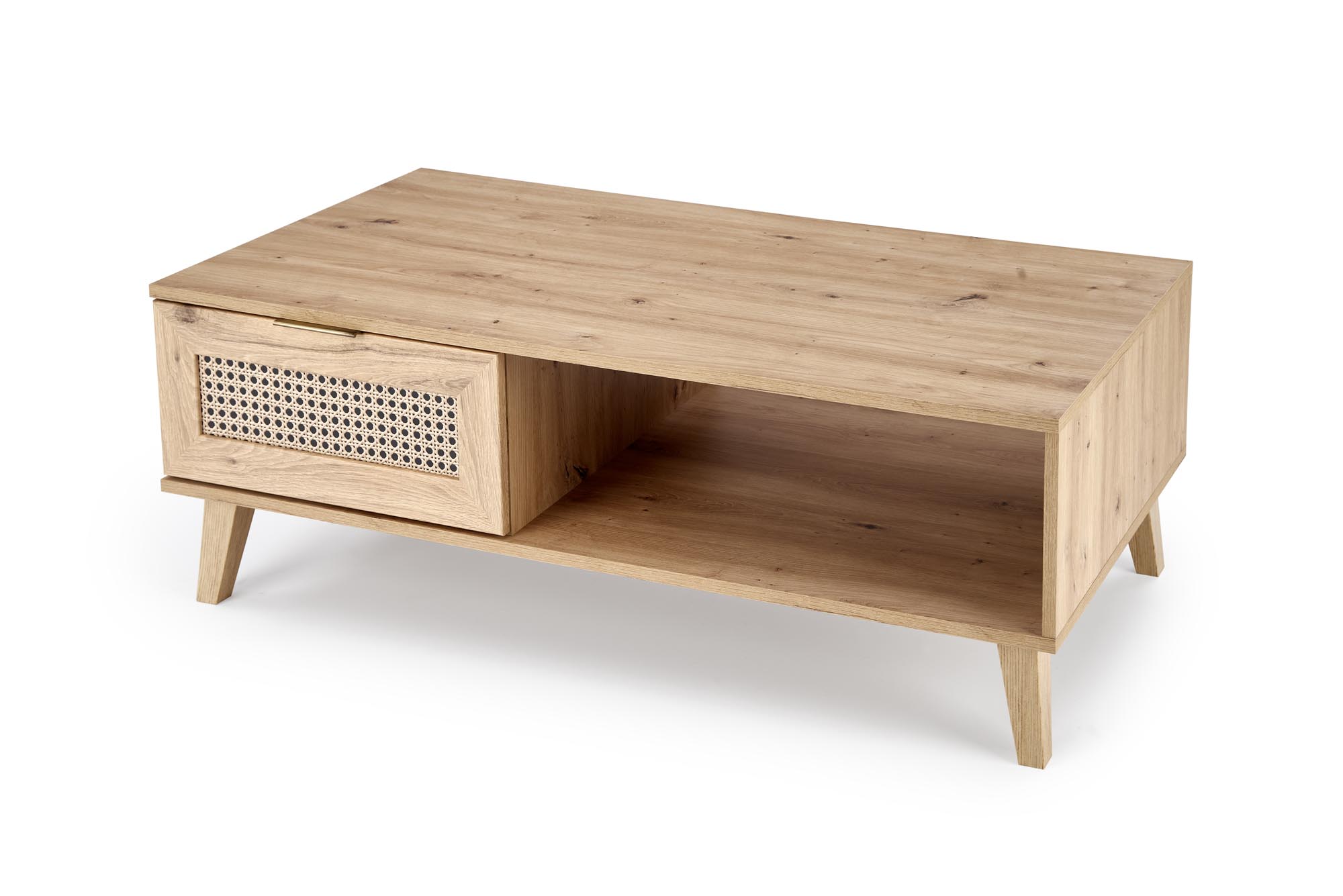 BORNEO LAW-1 coffee table, artisan oak / black - slika 9
