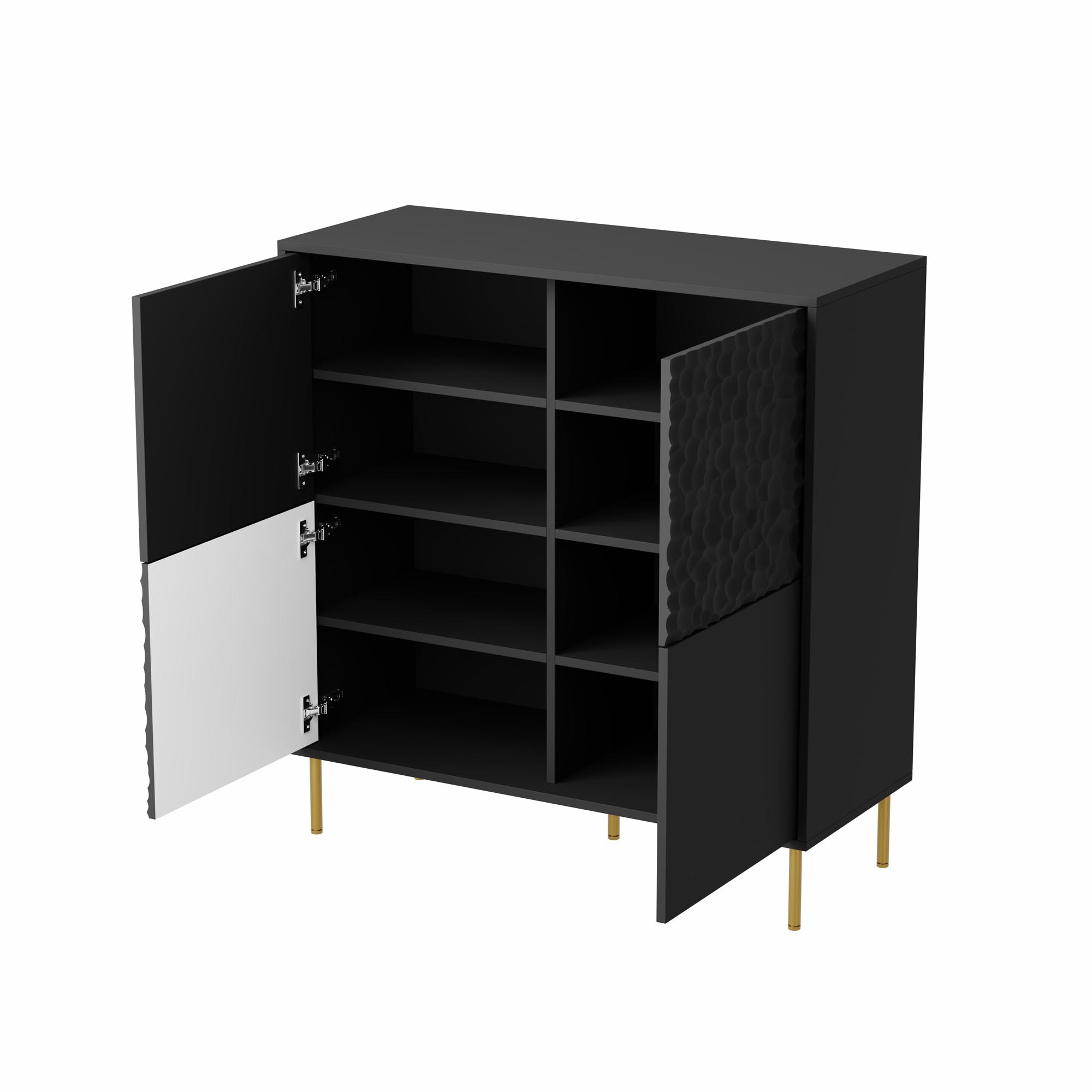 BULLET KM-2 chest, black / gold - slika 3