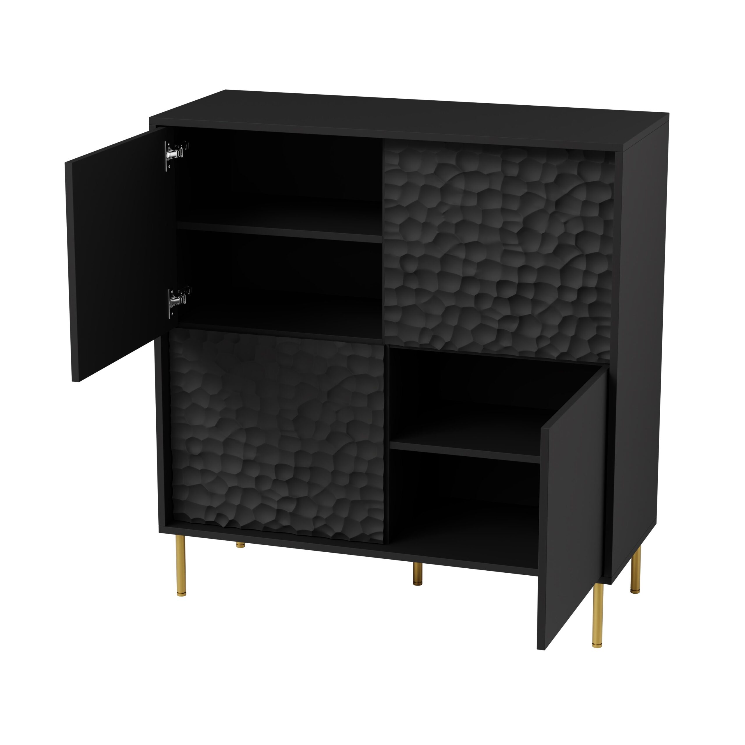 BULLET KM-2 chest, black / gold - slika 5