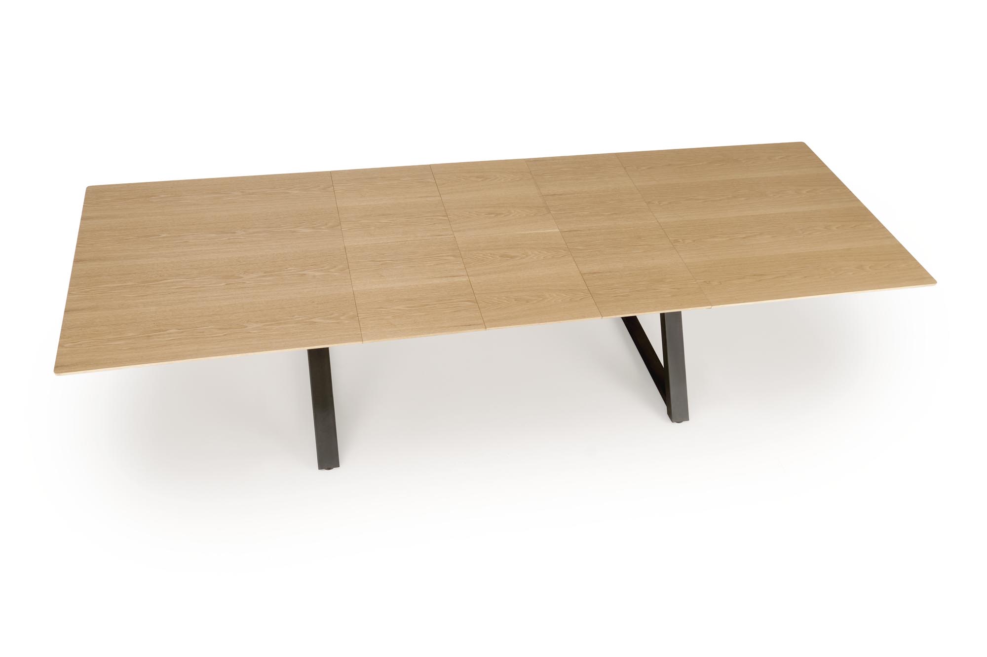 HENRY table, natural / black - slika 13