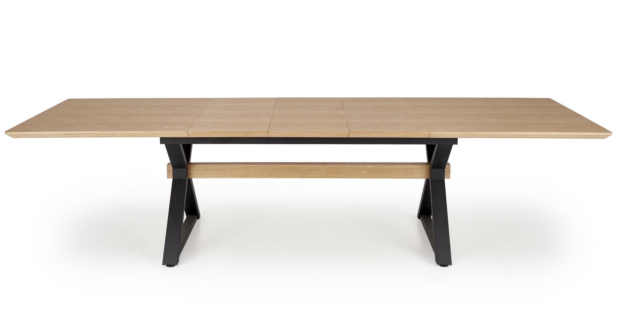 HENRY table, natural / black - slika 15