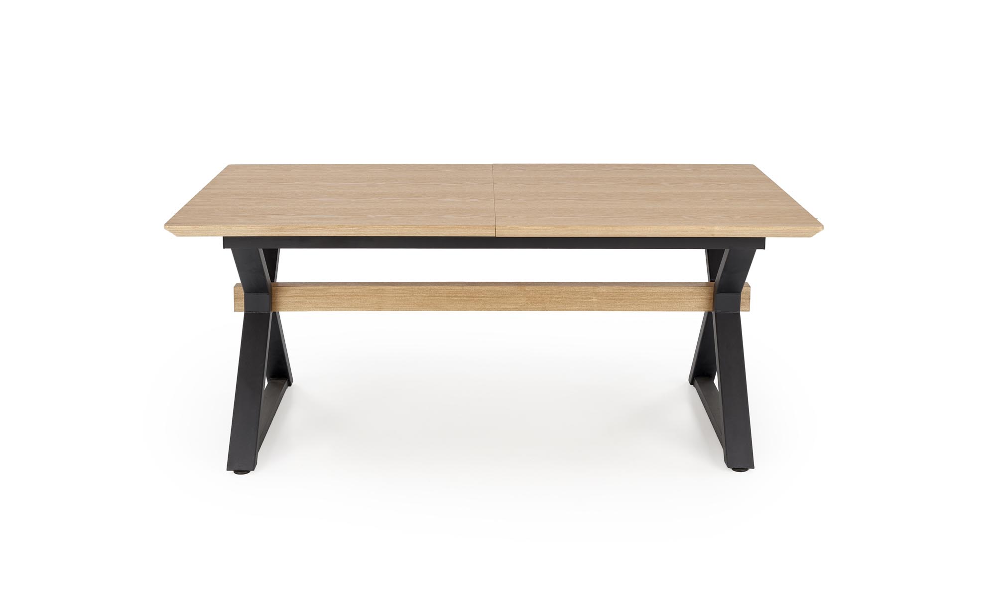 HENRY table, natural / black - slika 18