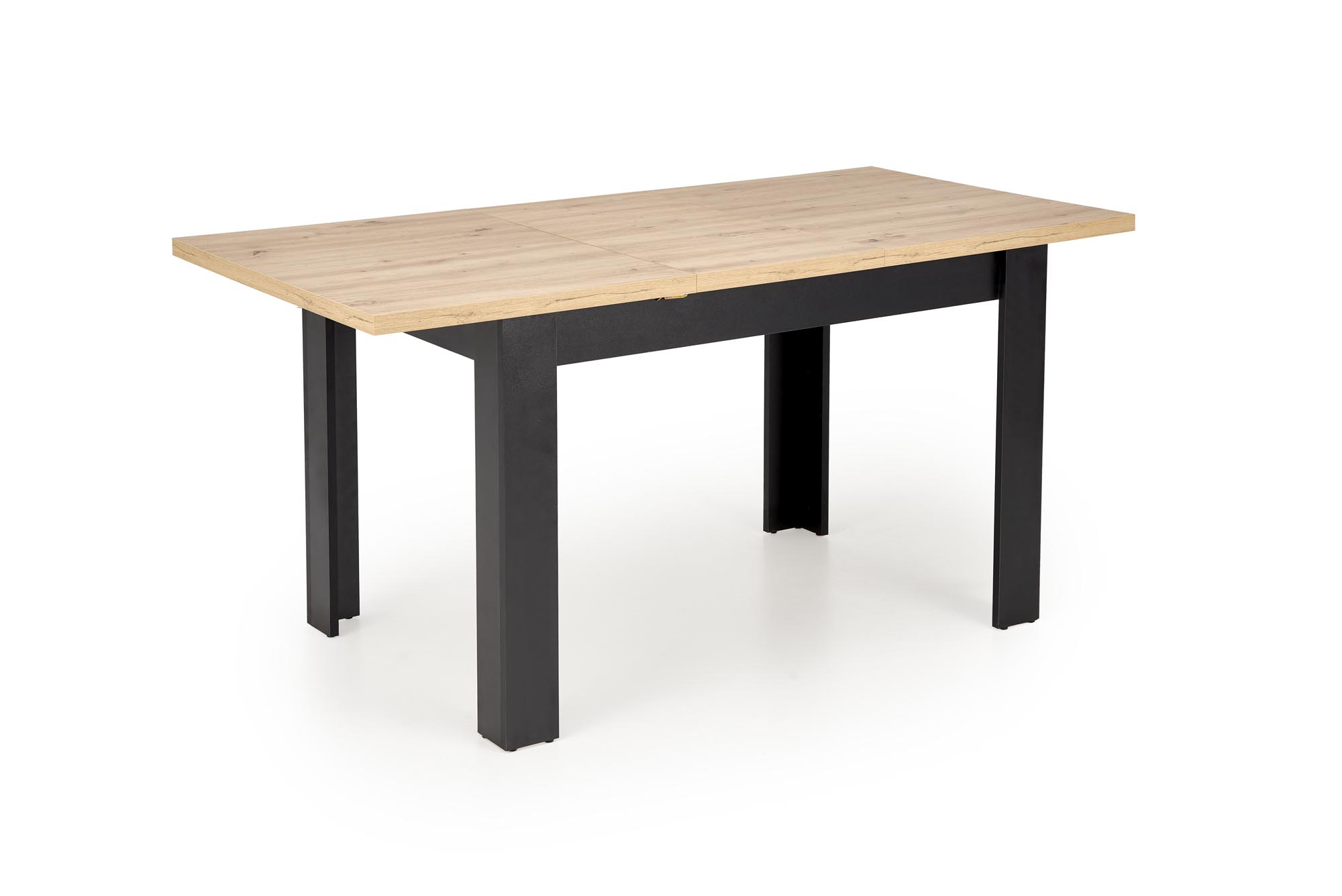 BAGIO extension table, atisan oak / black - slika 13