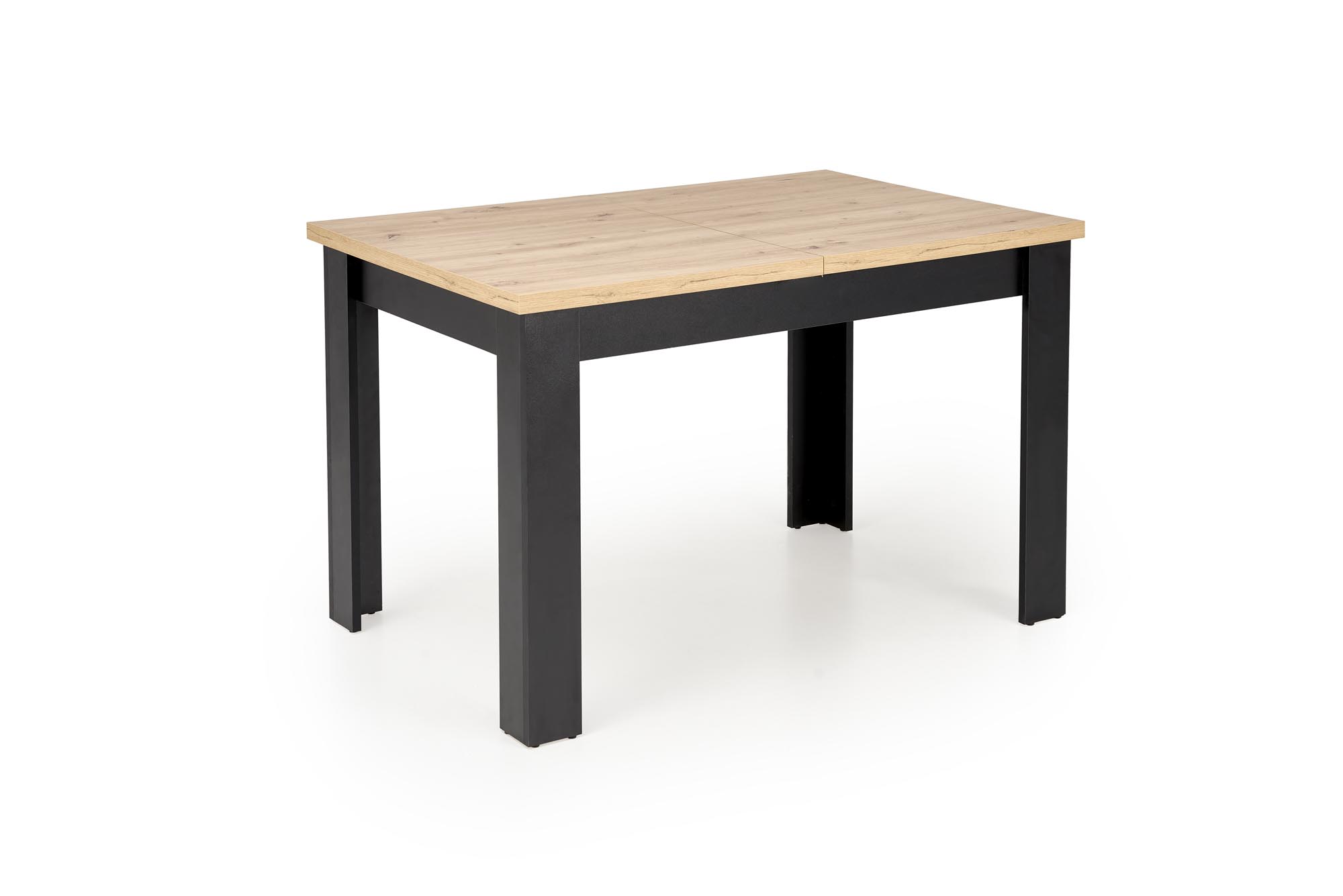 BAGIO extension table, atisan oak / black - slika 14