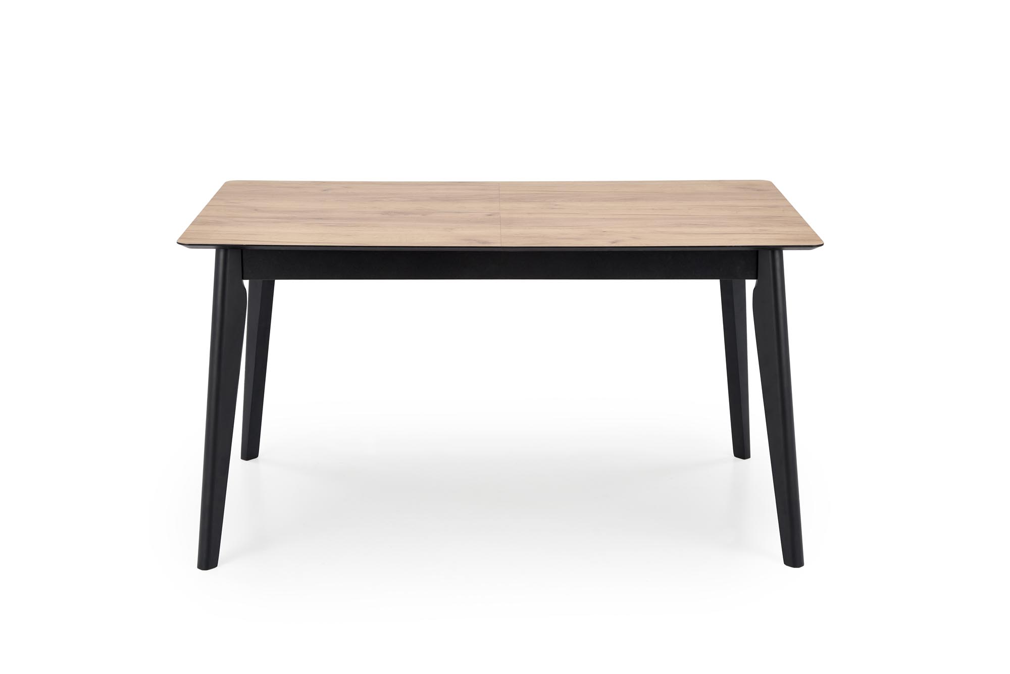 GULIAN extension table, wotan oak / black - slika 17