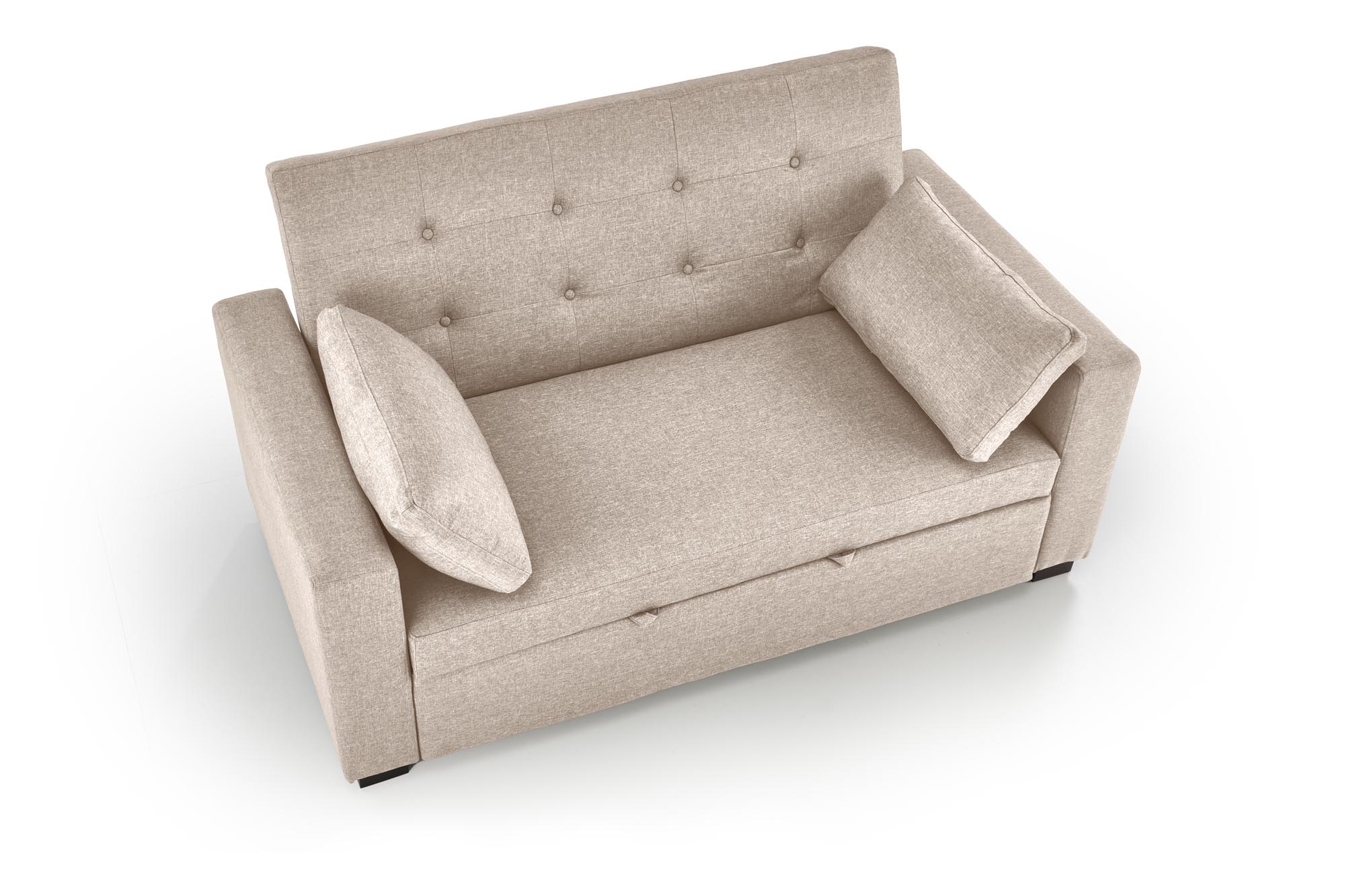 PAULINIO folding sofa color: beige - slika 13
