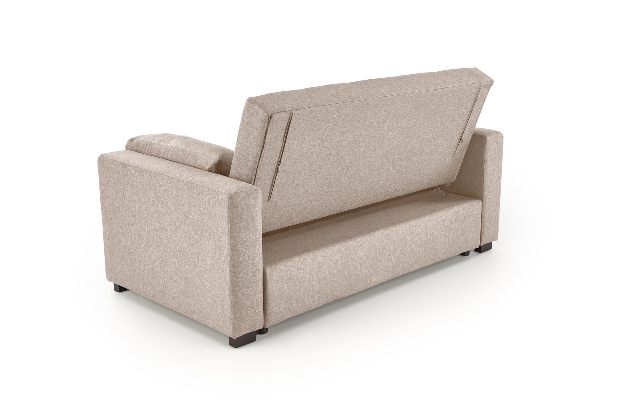 PAULINIO folding sofa color: beige - slika 14
