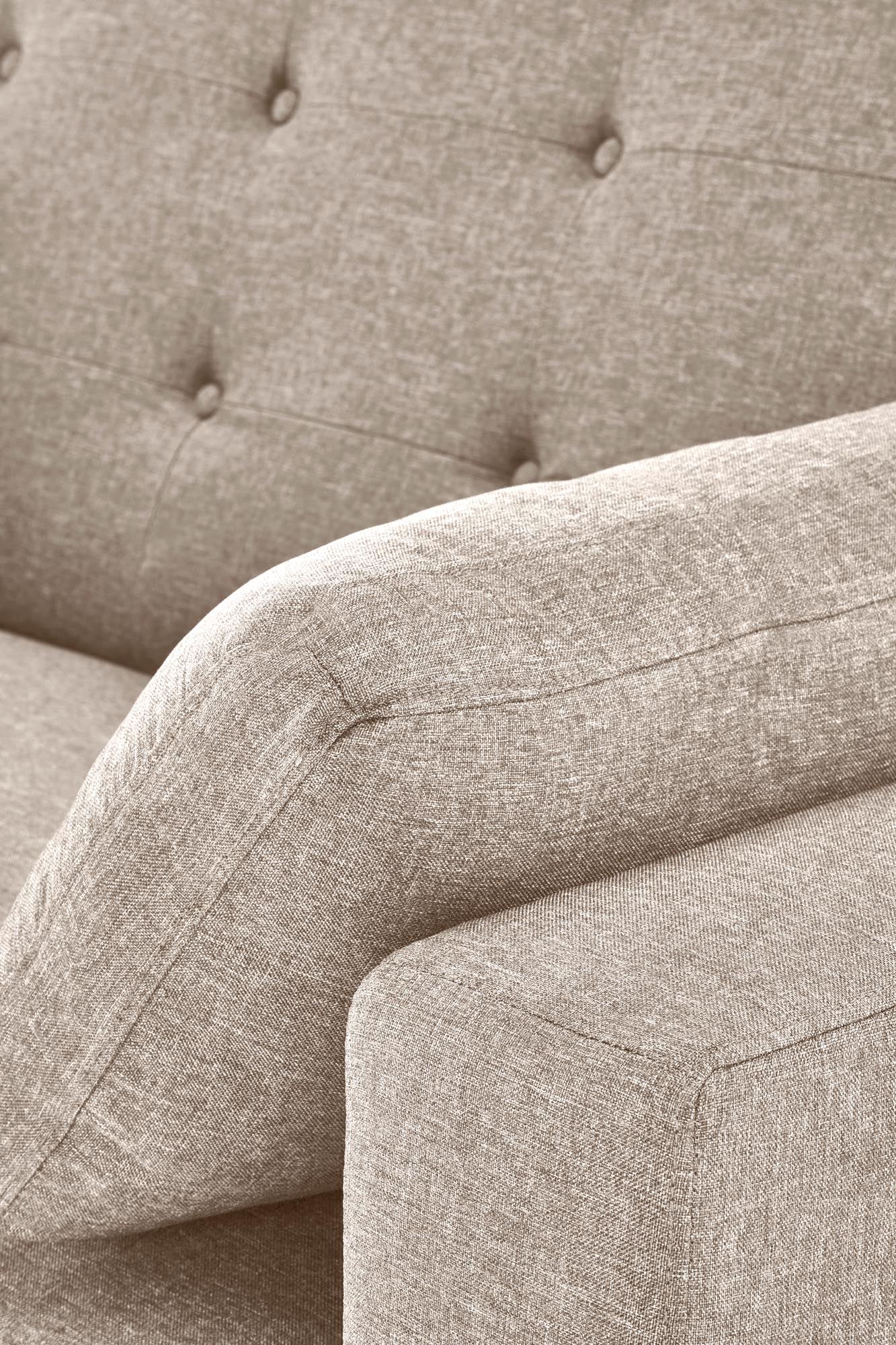 PAULINIO folding sofa color: beige - slika 3