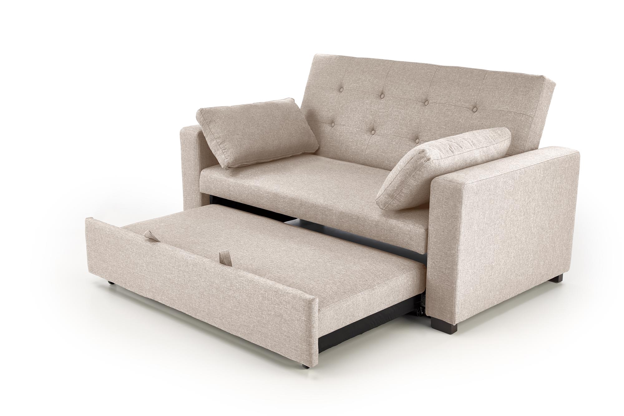 PAULINIO folding sofa color: beige - slika 7