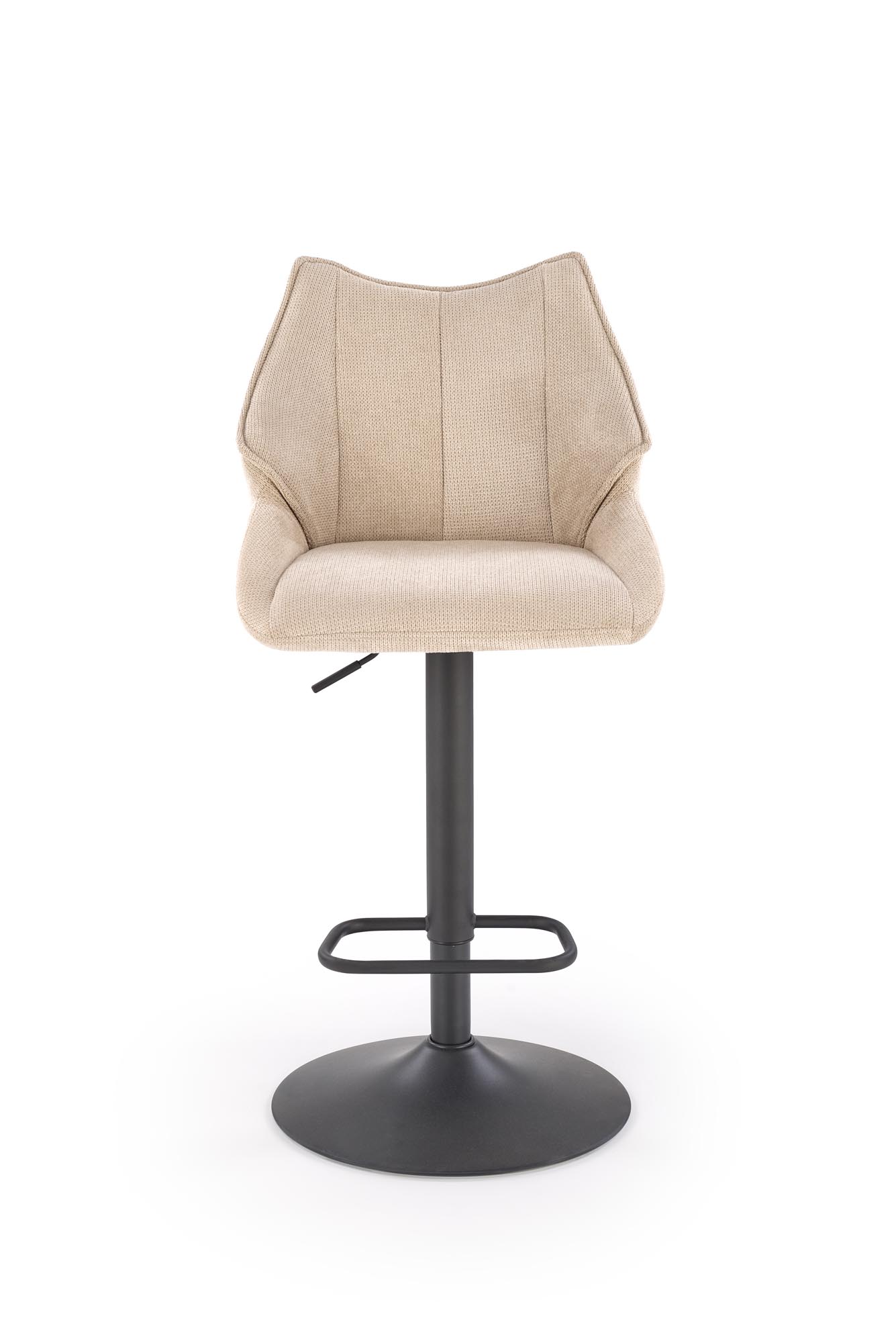 H122 bar stool, black / beige - slika 8