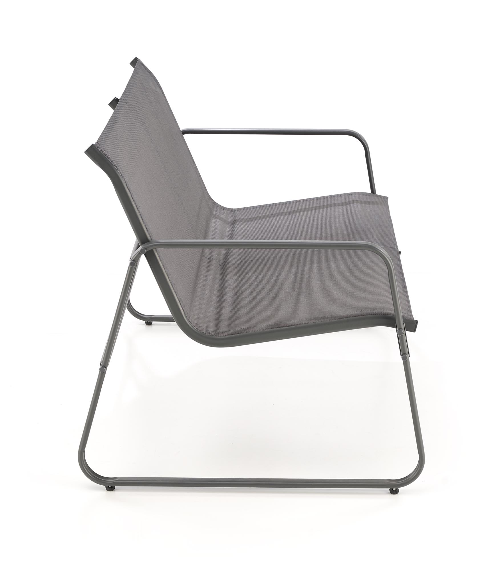 CONOR garden set (sofa + 2 chairs + coffee table), dark grey / light grey - slika 17