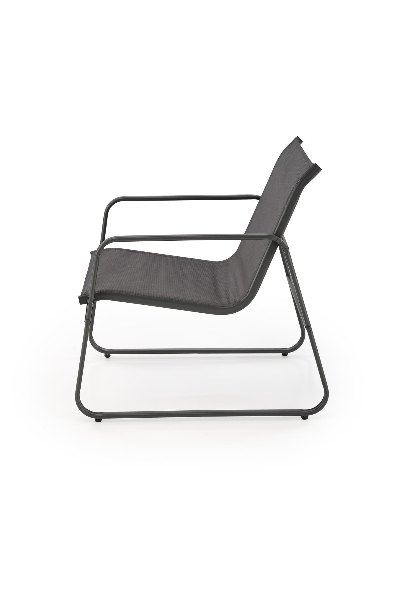CONOR garden set (sofa + 2 chairs + coffee table), dark grey / light grey - slika 2