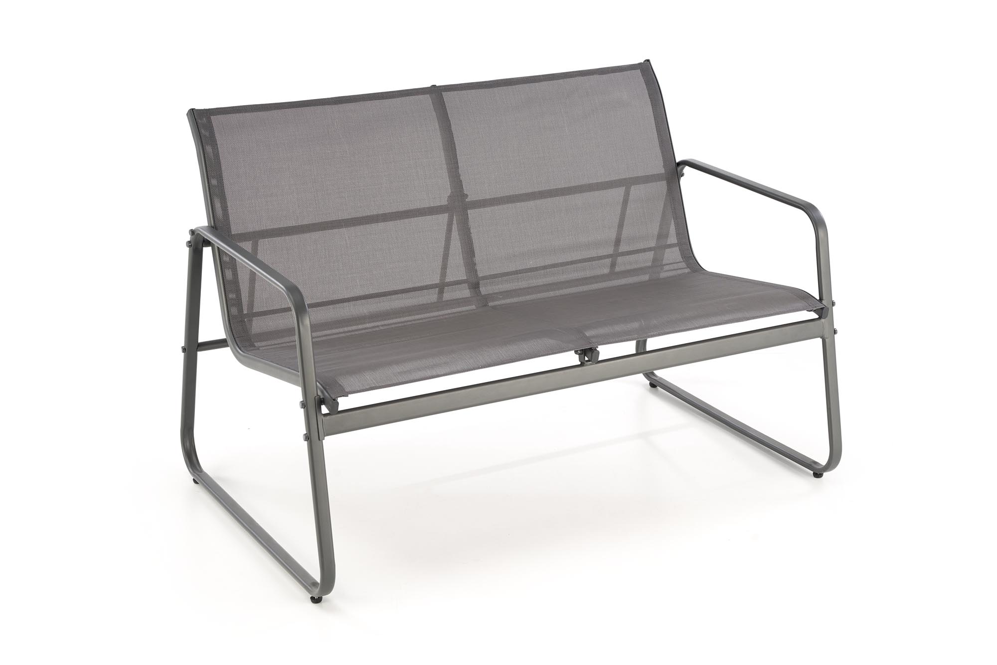CONOR garden set (sofa + 2 chairs + coffee table), dark grey / light grey - slika 21