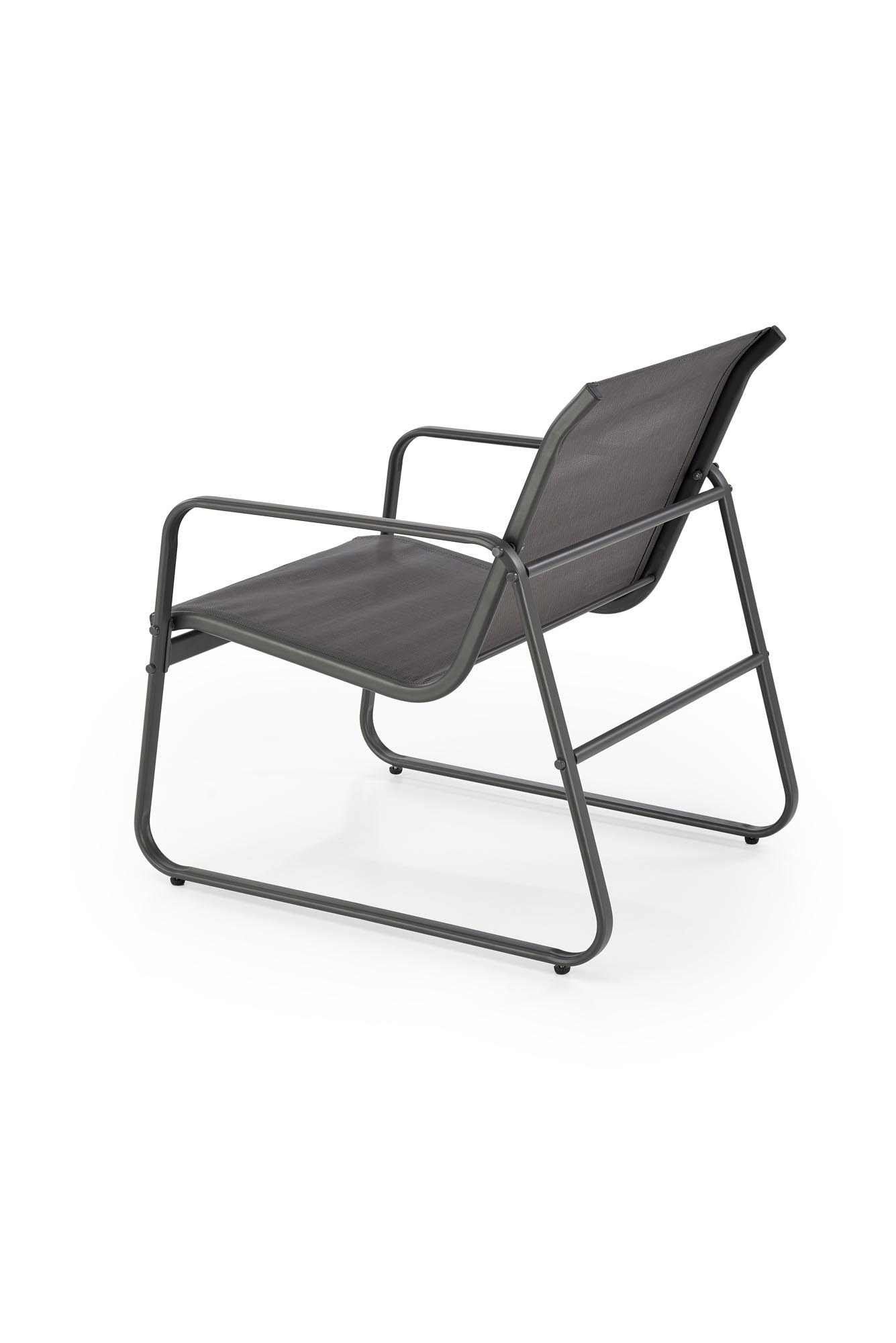 CONOR garden set (sofa + 2 chairs + coffee table), dark grey / light grey - slika 4