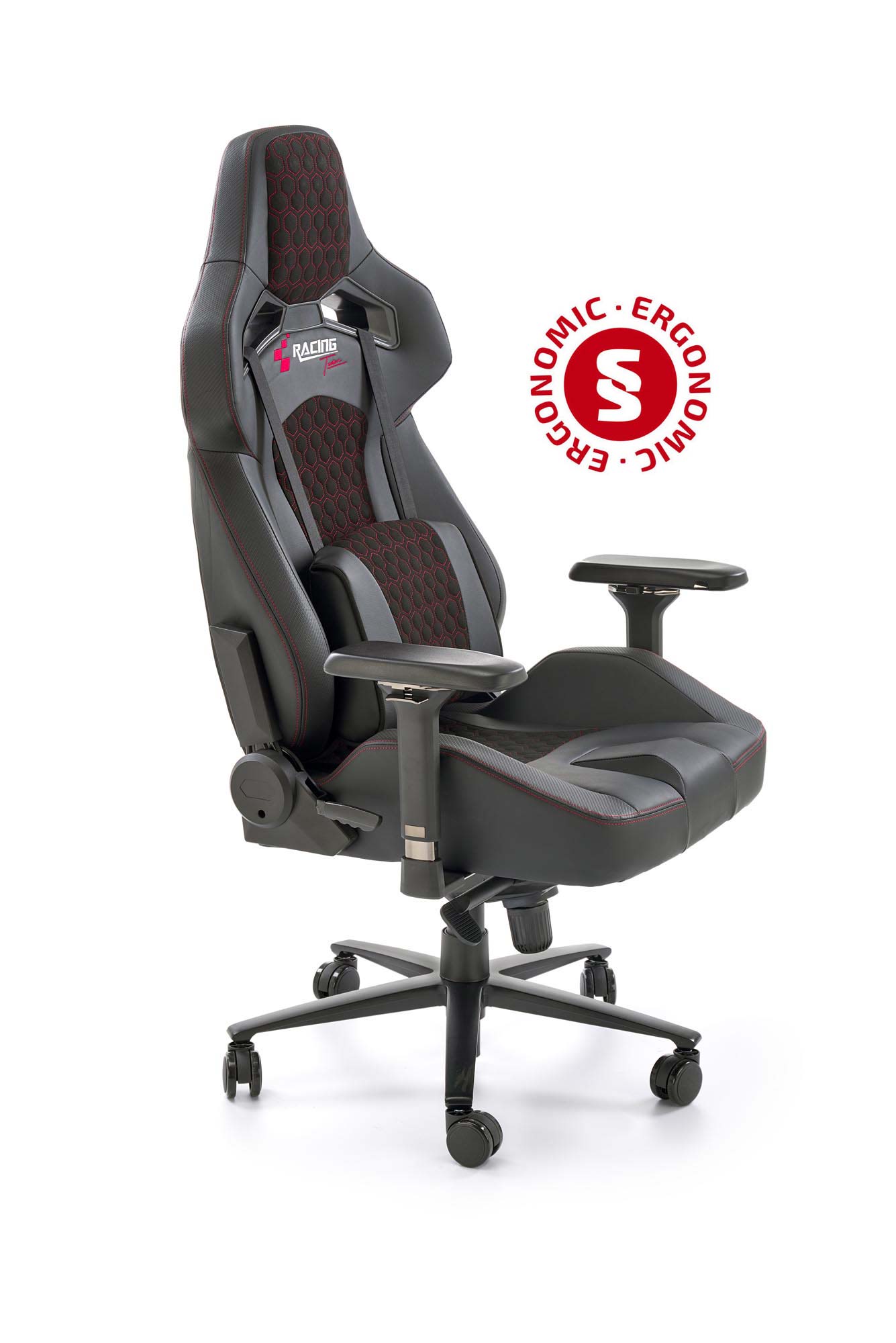 BALDUR office chair, d.grey / black - slika 15
