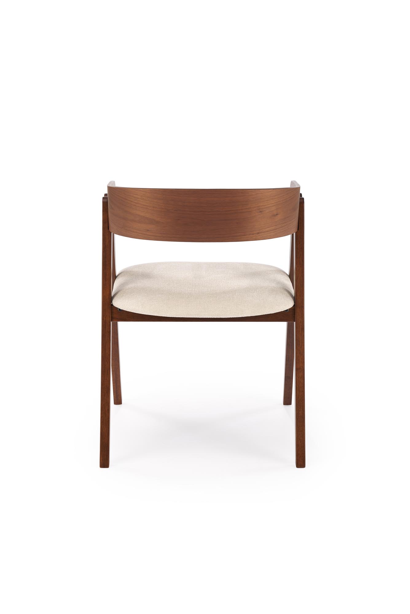 K562 chair, walnut / light beige - slika 10