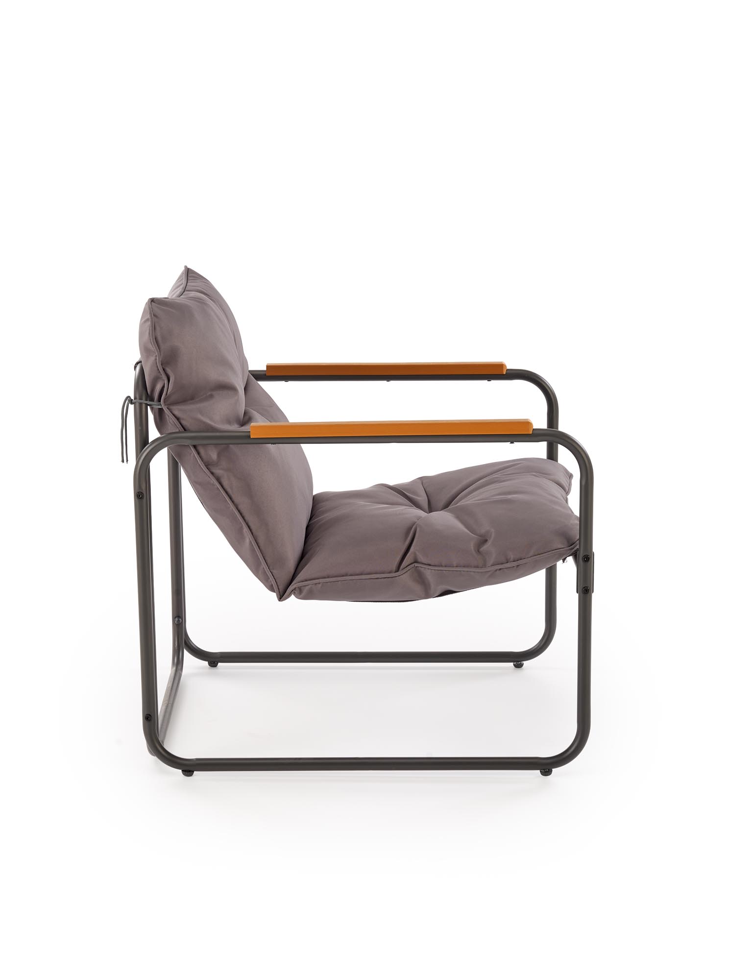 HUDSON garden set ( sofa, chair 2x, c. table ), grey / brown - slika 2