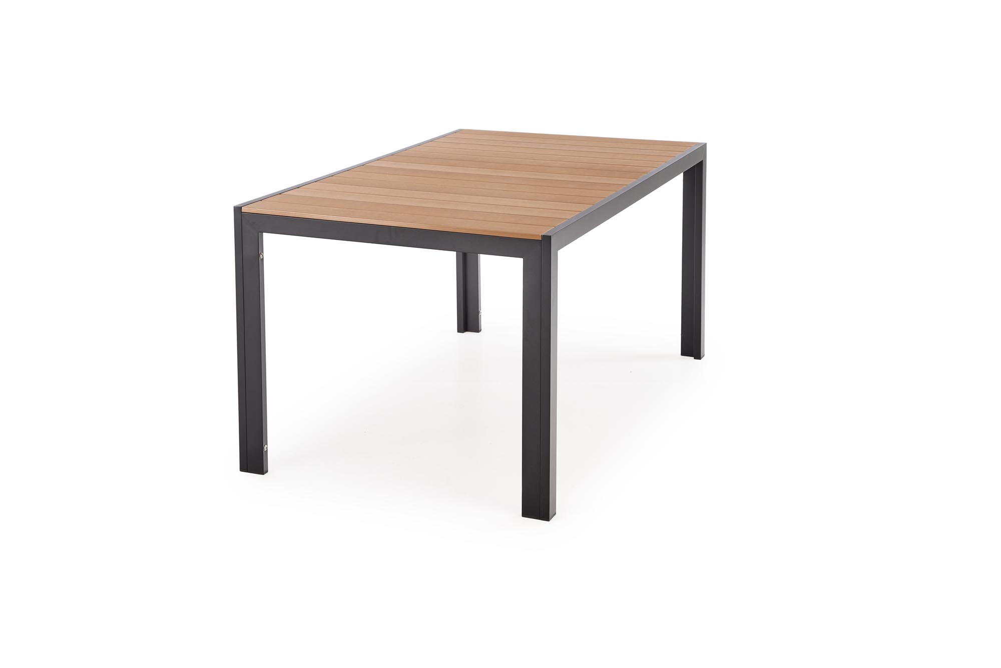 FIERRO rectangle table, brown /black - slika 3