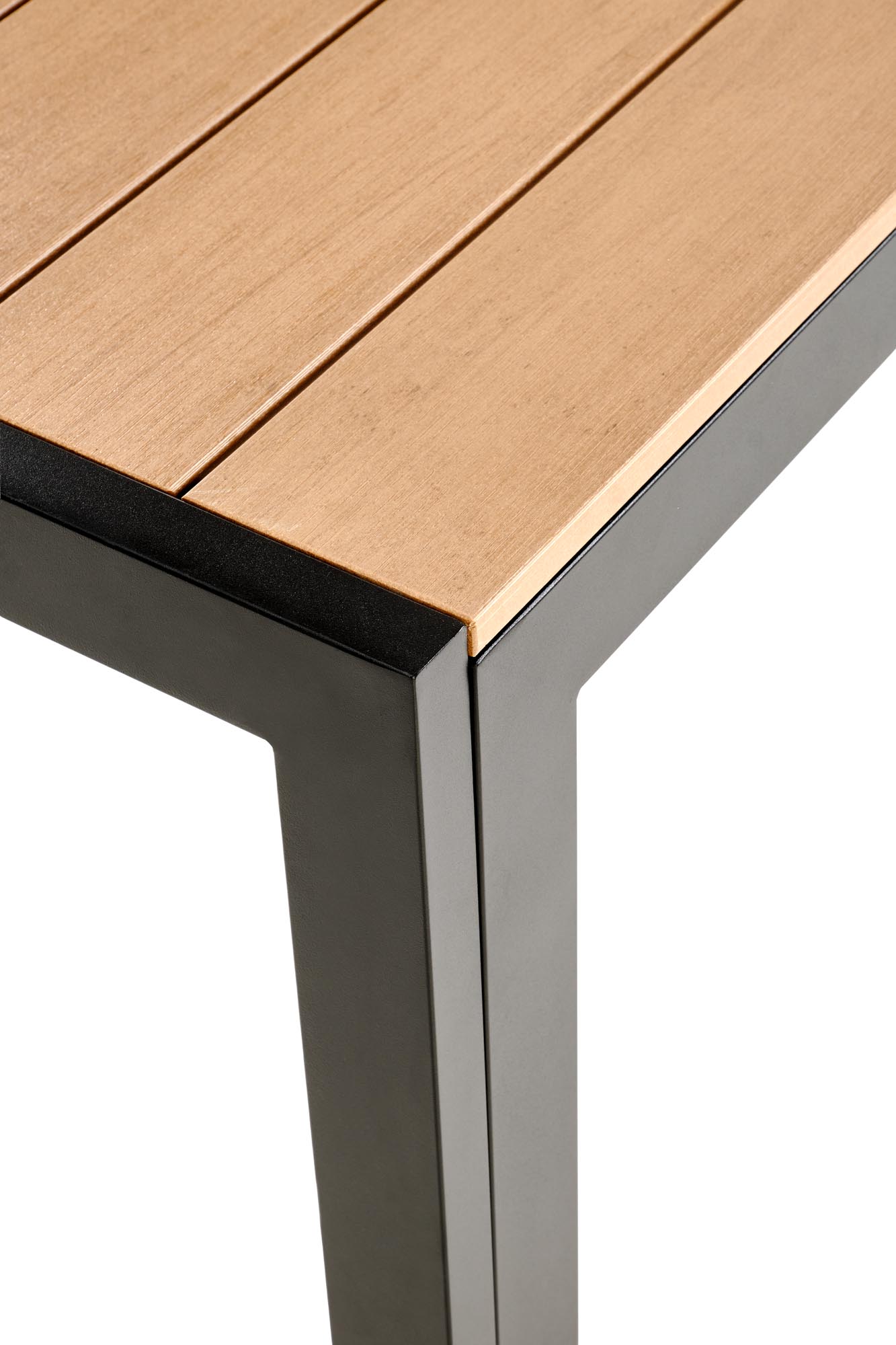 FIERRO rectangle table, brown /black - slika 4