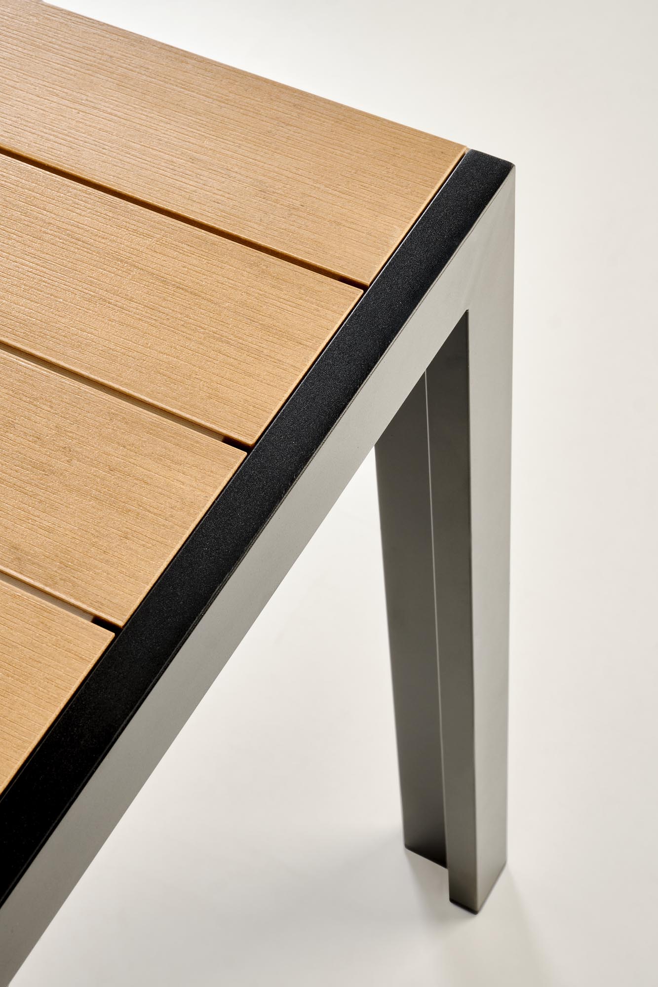 FIERRO rectangle table, brown /black - slika 5