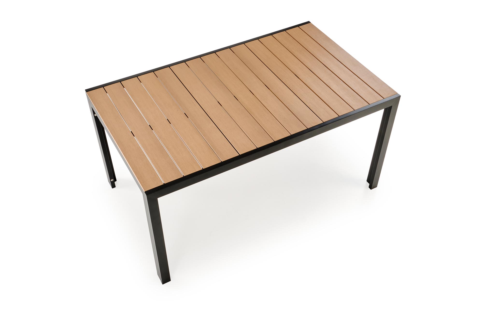 FIERRO rectangle table, brown /black - slika 7