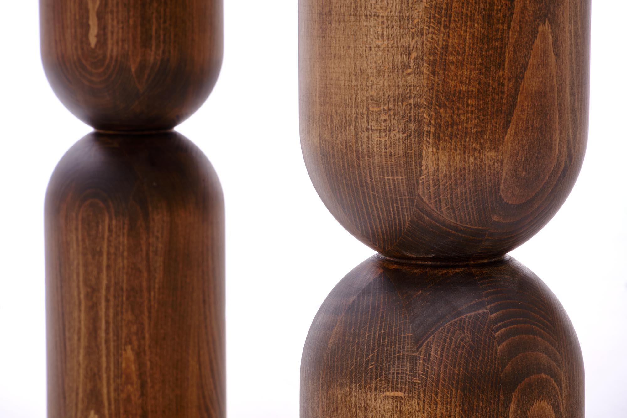 JAPANDI extension table, color: light walnut / light walnut - slika 9