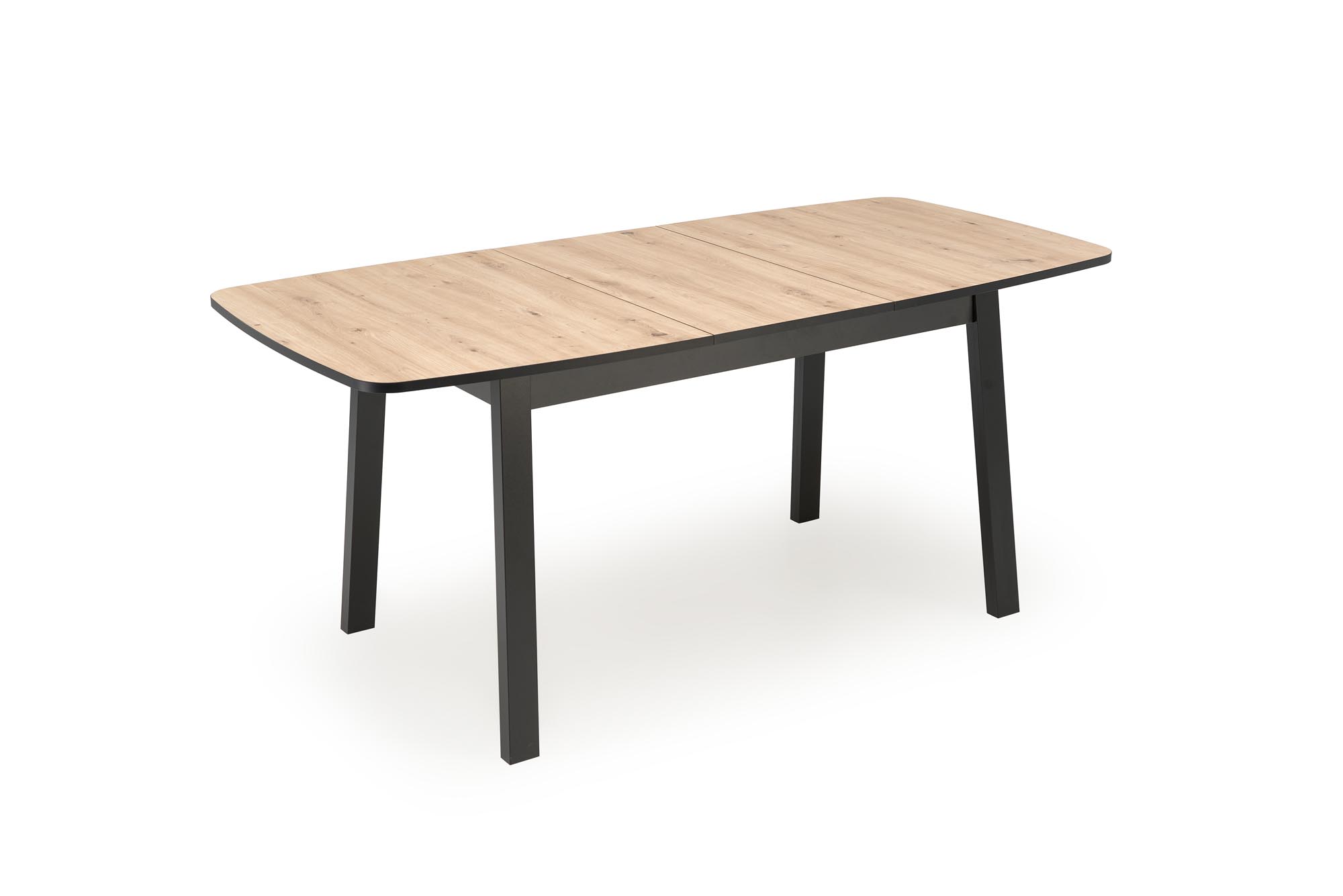 BARRIL extension table, color: artisan oak / black - slika 12