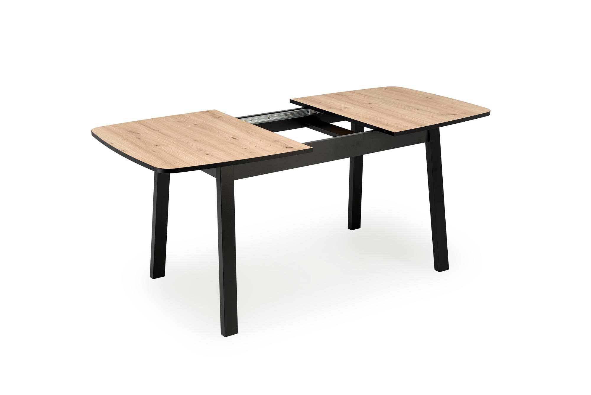BARRIL extension table, color: artisan oak / black - slika 14