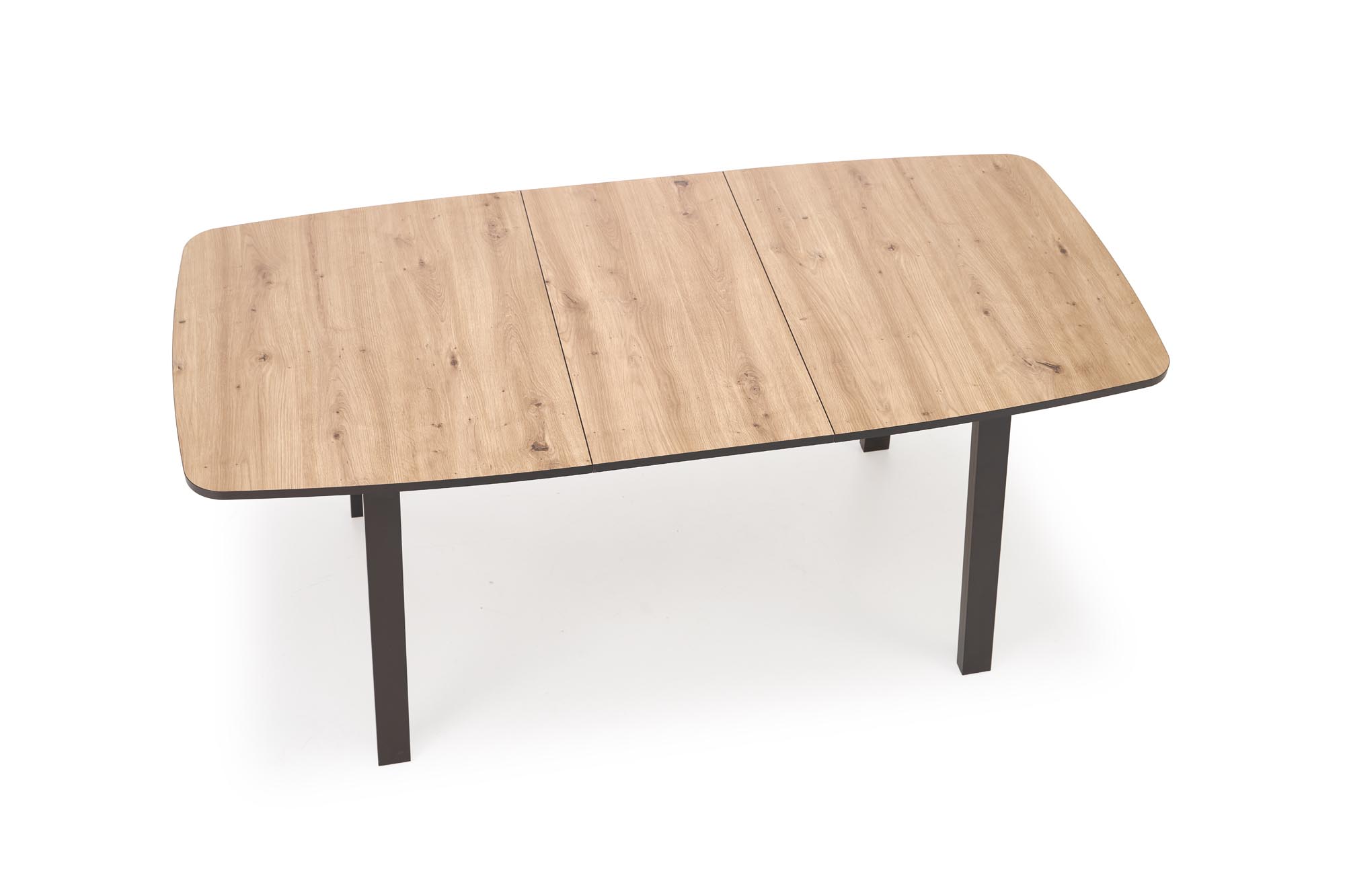 BARRIL extension table, color: artisan oak / black - slika 15