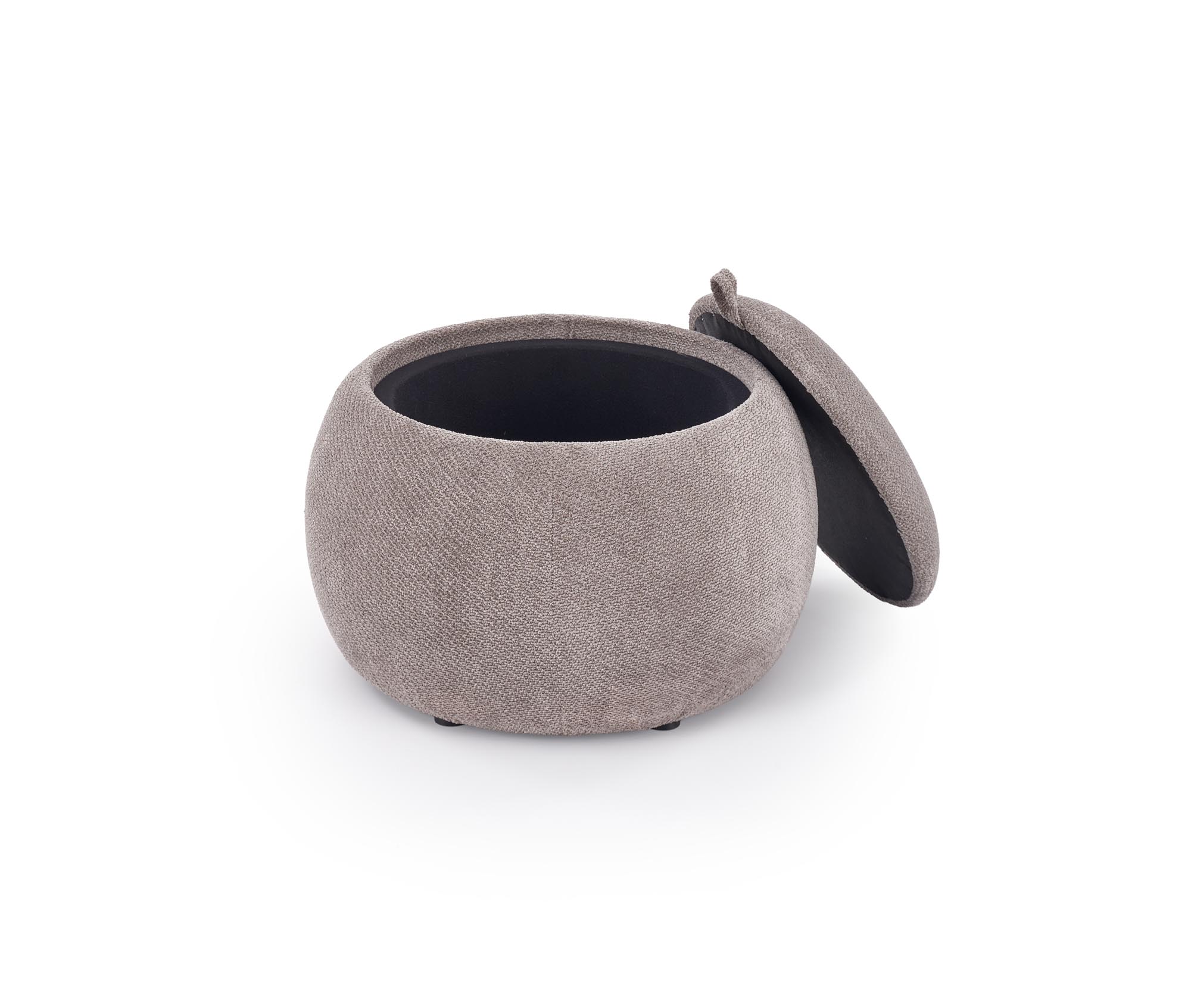 LUMI pouffe color: grey - slika 7