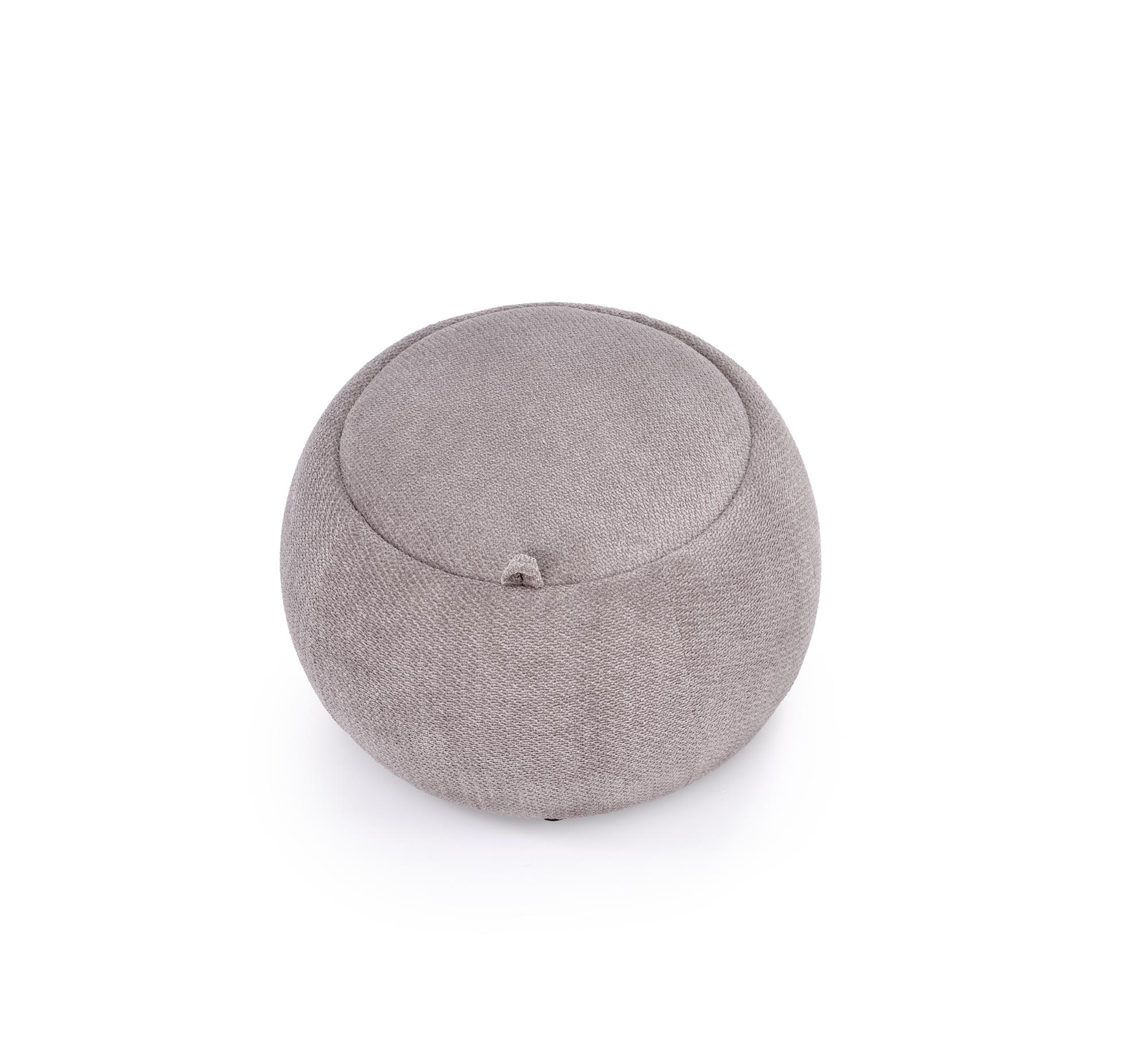 LUMI pouffe color: grey - slika 8