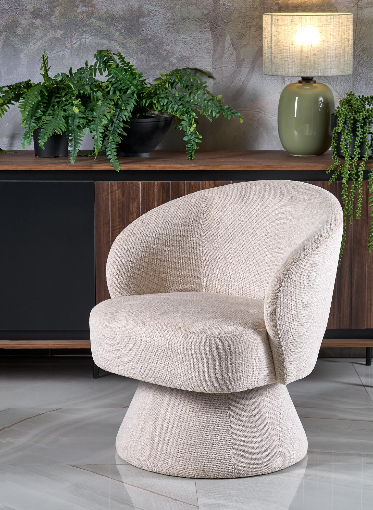 VECNA leisure chair, beige - slika 2
