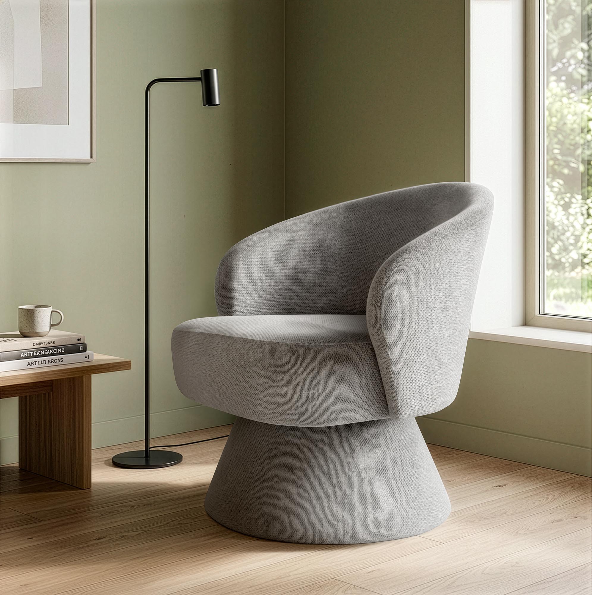 VECNA leisure chair, grey - slika 3