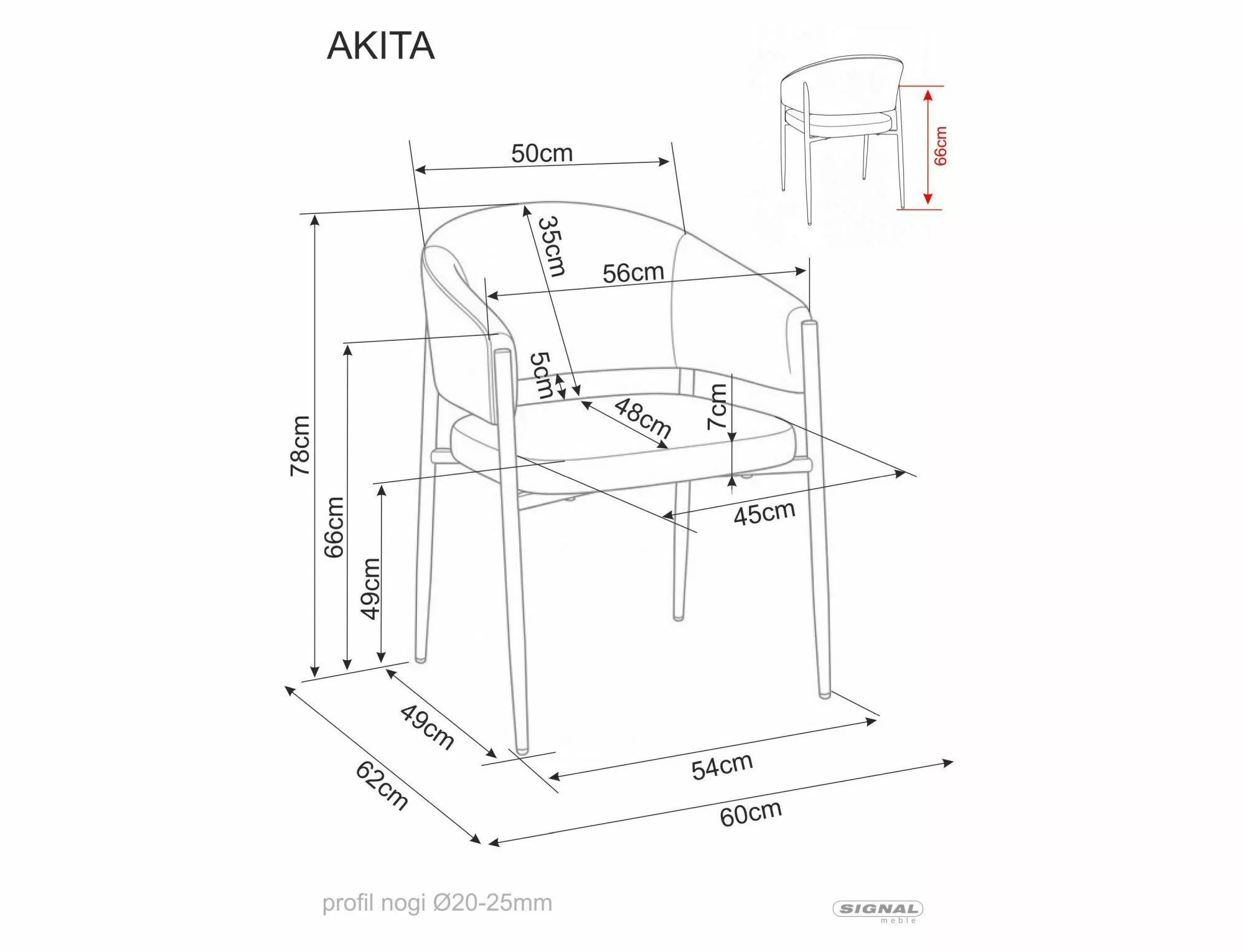 Chair Akita - slika 4