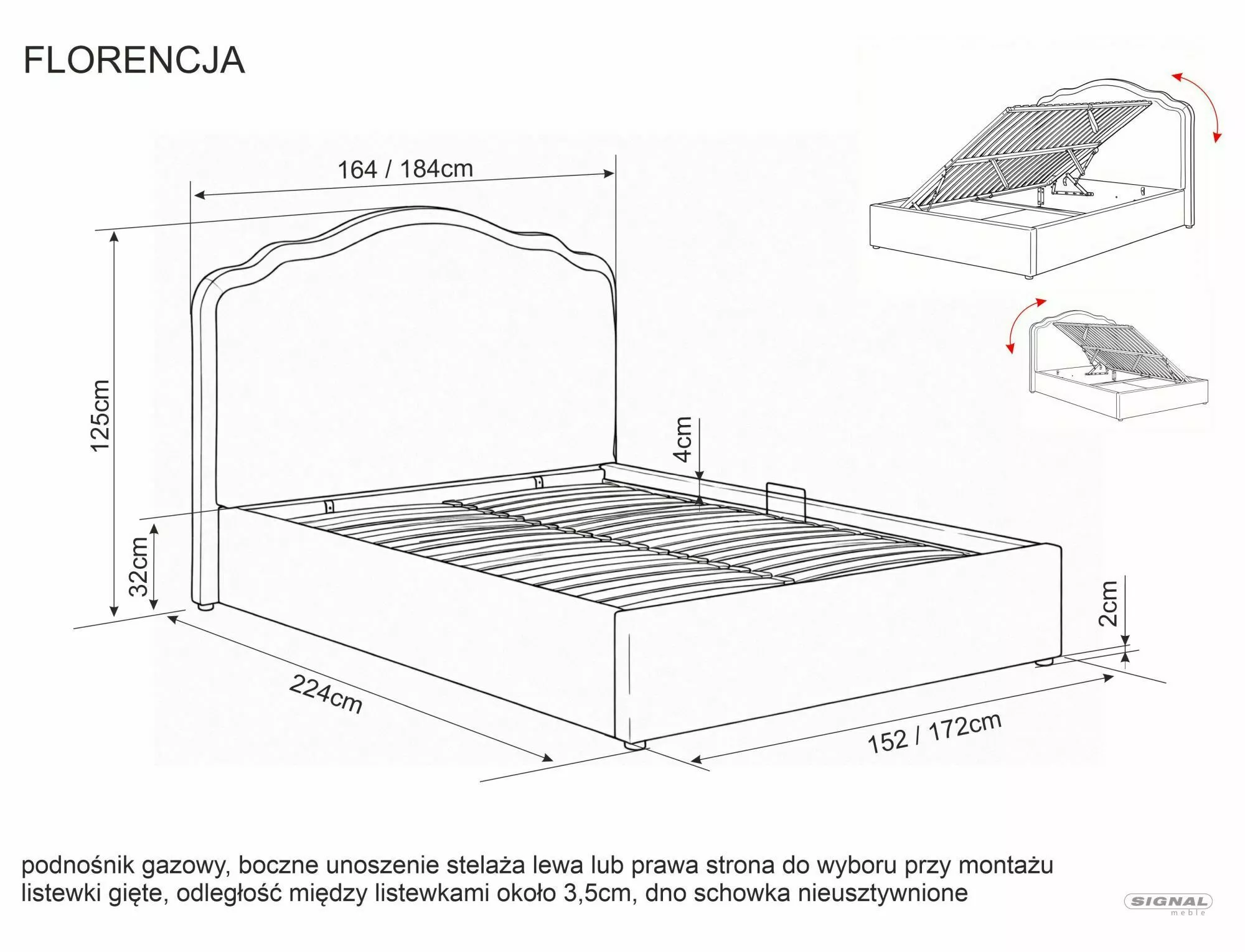 Bed Florencja Velvet - slika 15