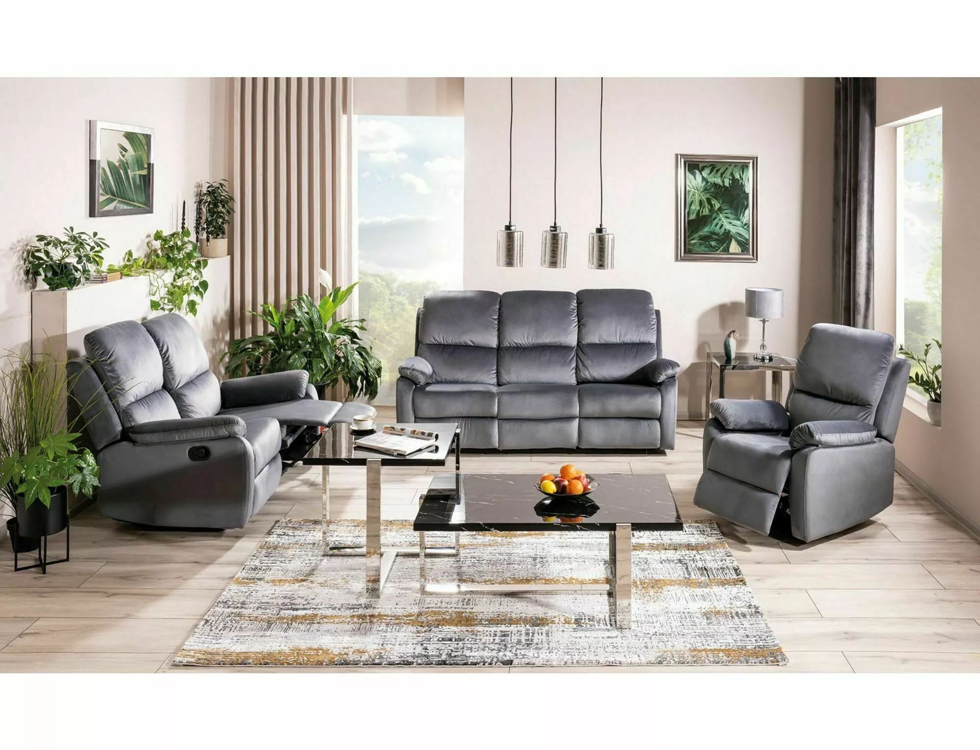 Sofa folding Spencer 3 Velvet - slika 3